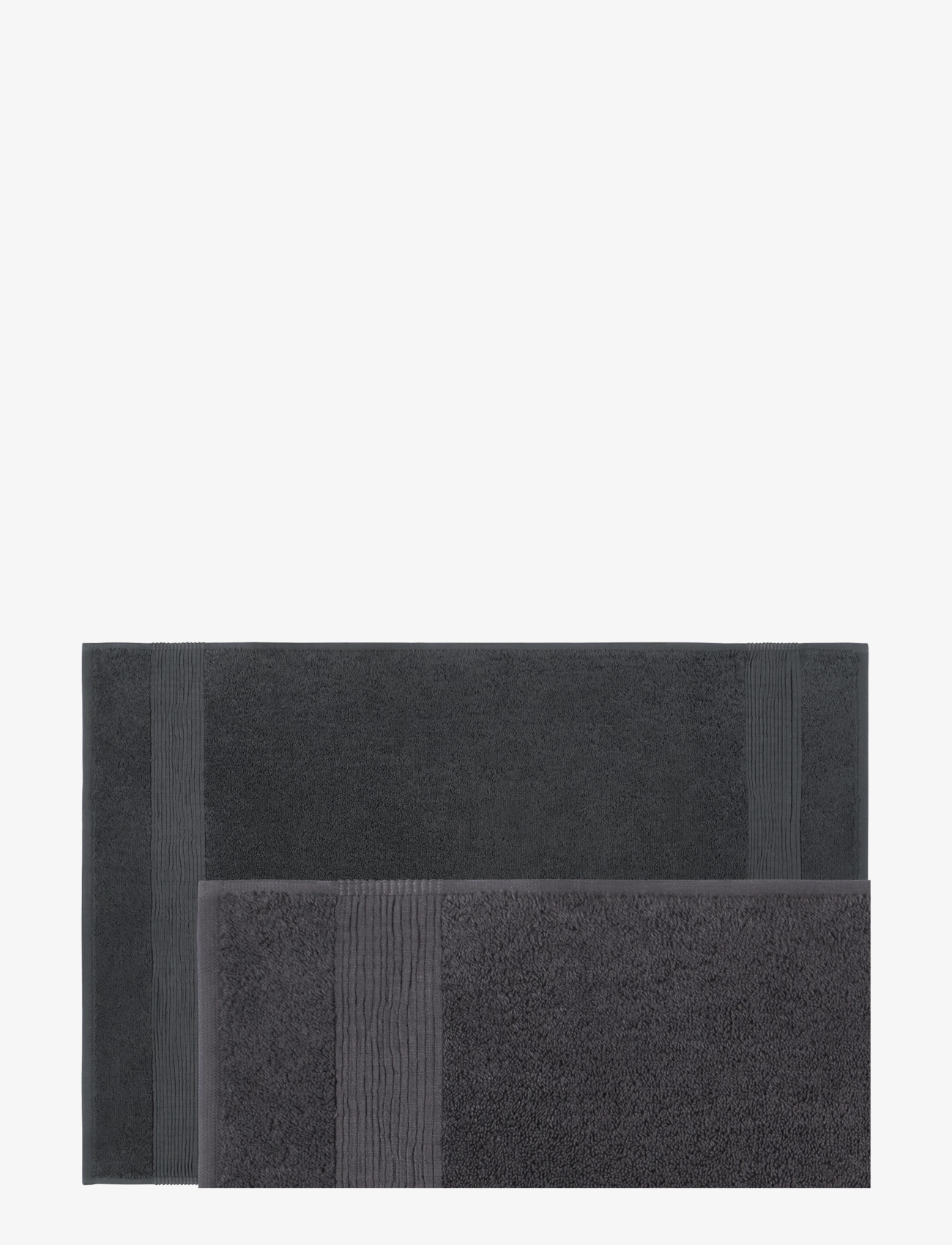 Lacoste Home LLECROCO Bath mat - Badematten - BITUME / grey
