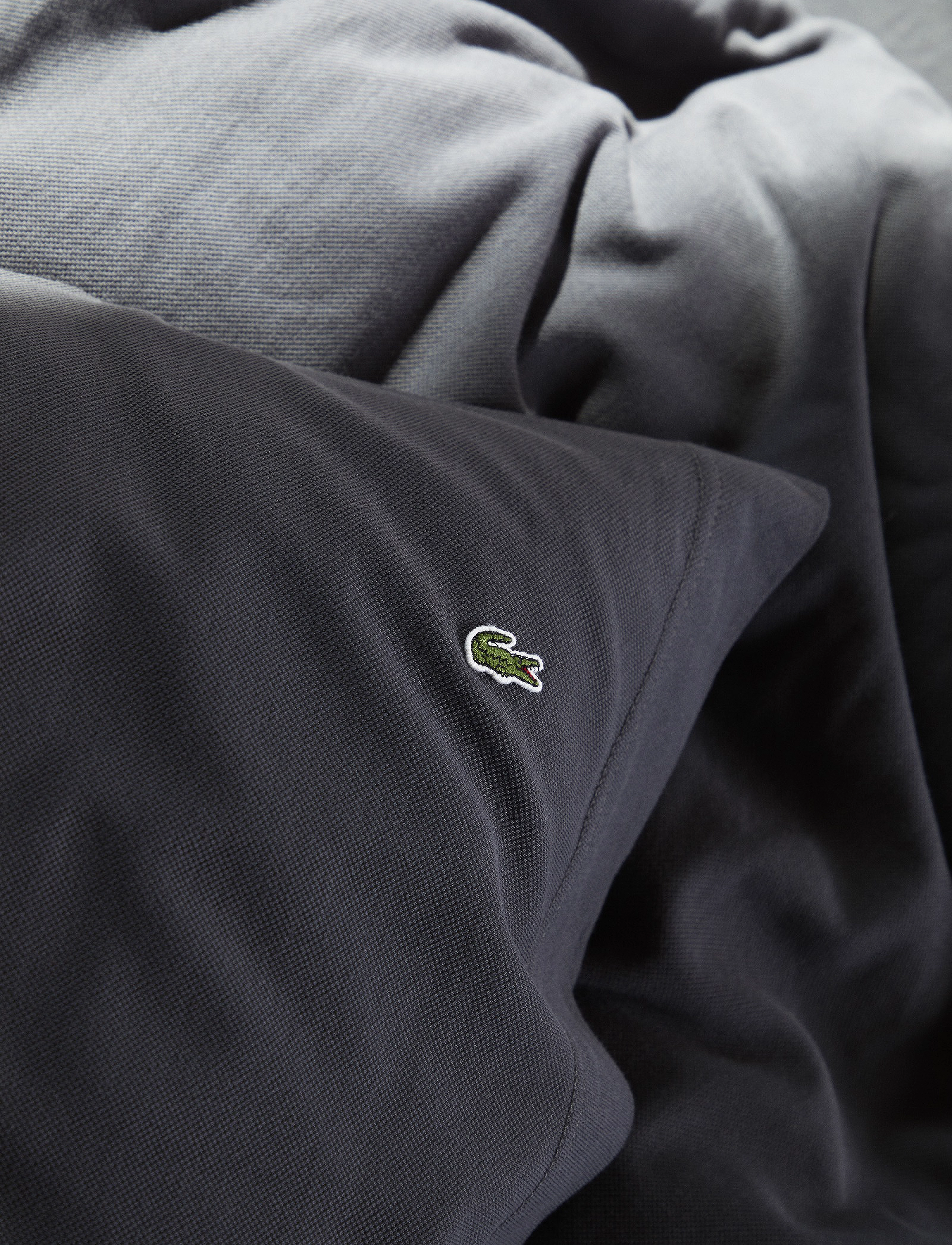 Lacoste Home - LPIQUE9 Duvet cover - duvet covers - bitume - 5