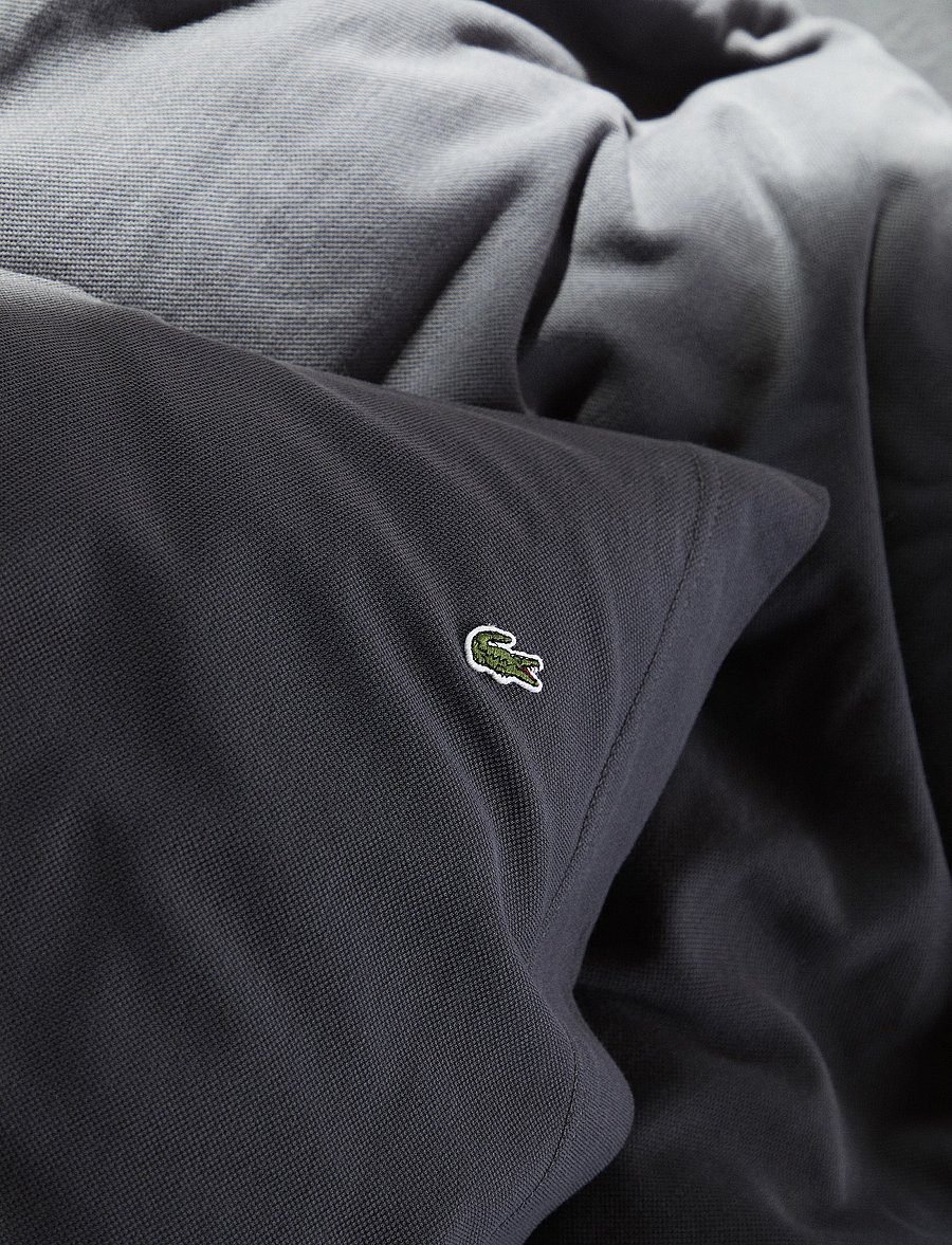 Lacoste Home - LPIQUE9 Duvet cover - bettbezüge - bitume - 5