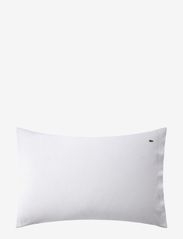 Lacoste Home - LPIQUE10 Pillow case - laagste prijzen - blanc - 0