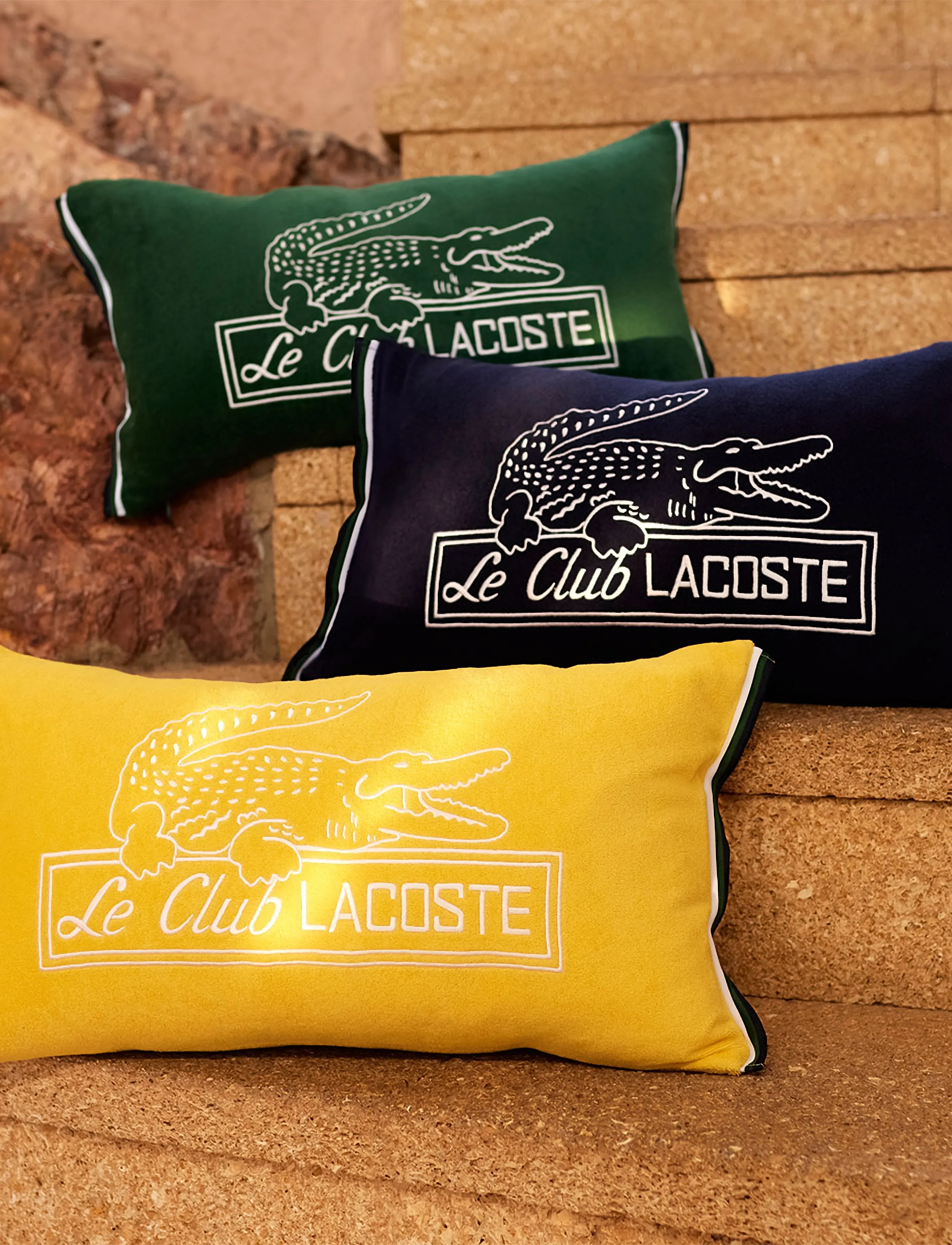 Lacoste Home - LLECLUB Cushion cover - vert - 4