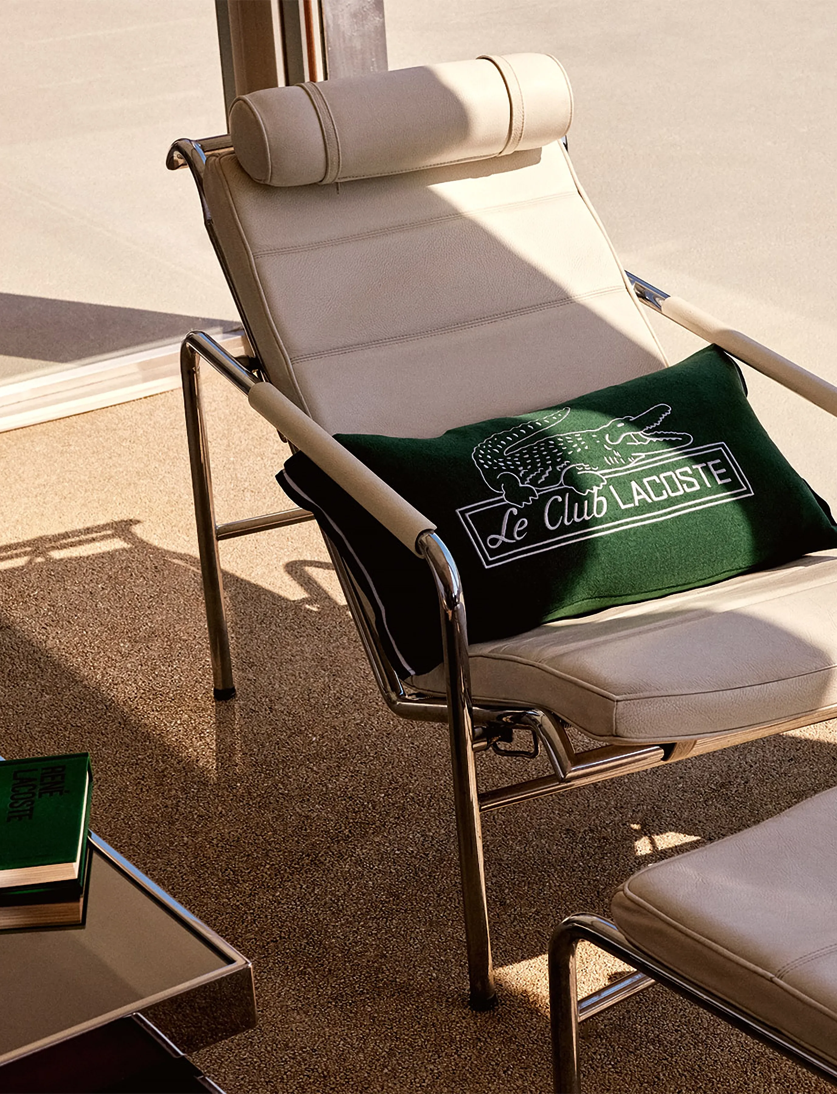 Lacoste Home - LLECLUB Cushion cover - vert - 5