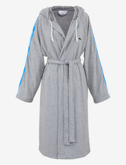 Lacoste Home - LACTIVE Bath robe - badezimmertextilien - gris - 0