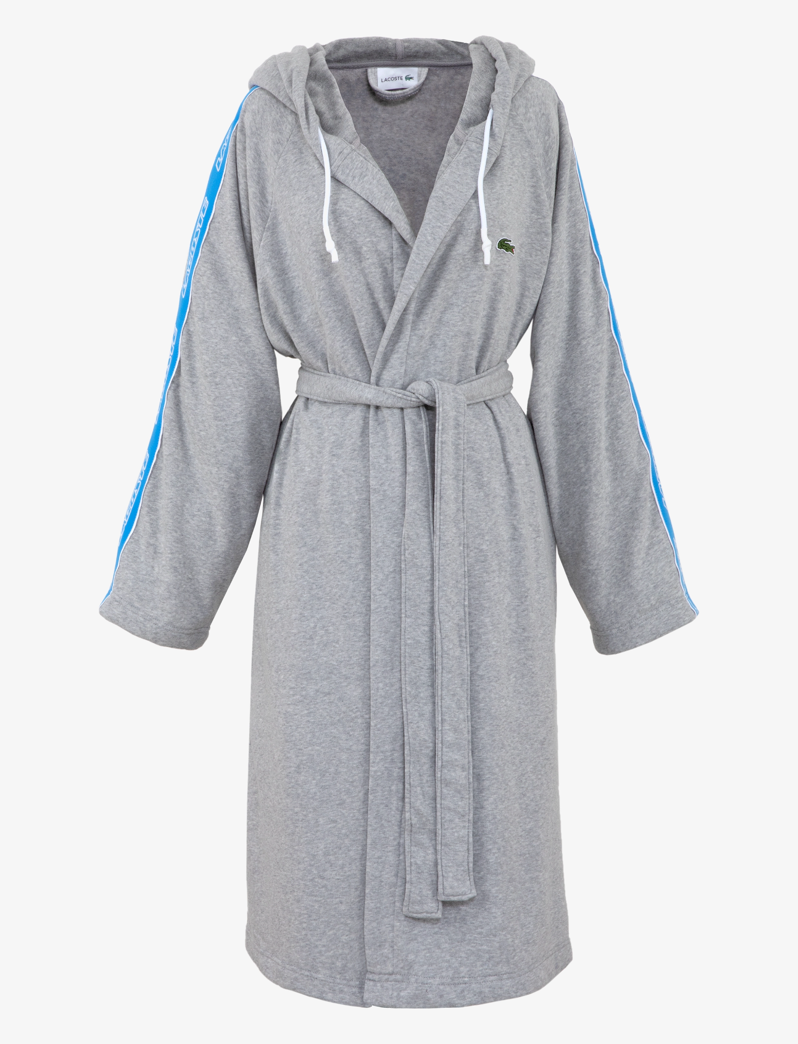 Lacoste Home Lactive Bath Robe, Morgenkåbe, Grå, Str: L