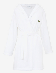 Lacoste Home - LCONFORT Bath robe - badezimmertextilien - blanc - 0