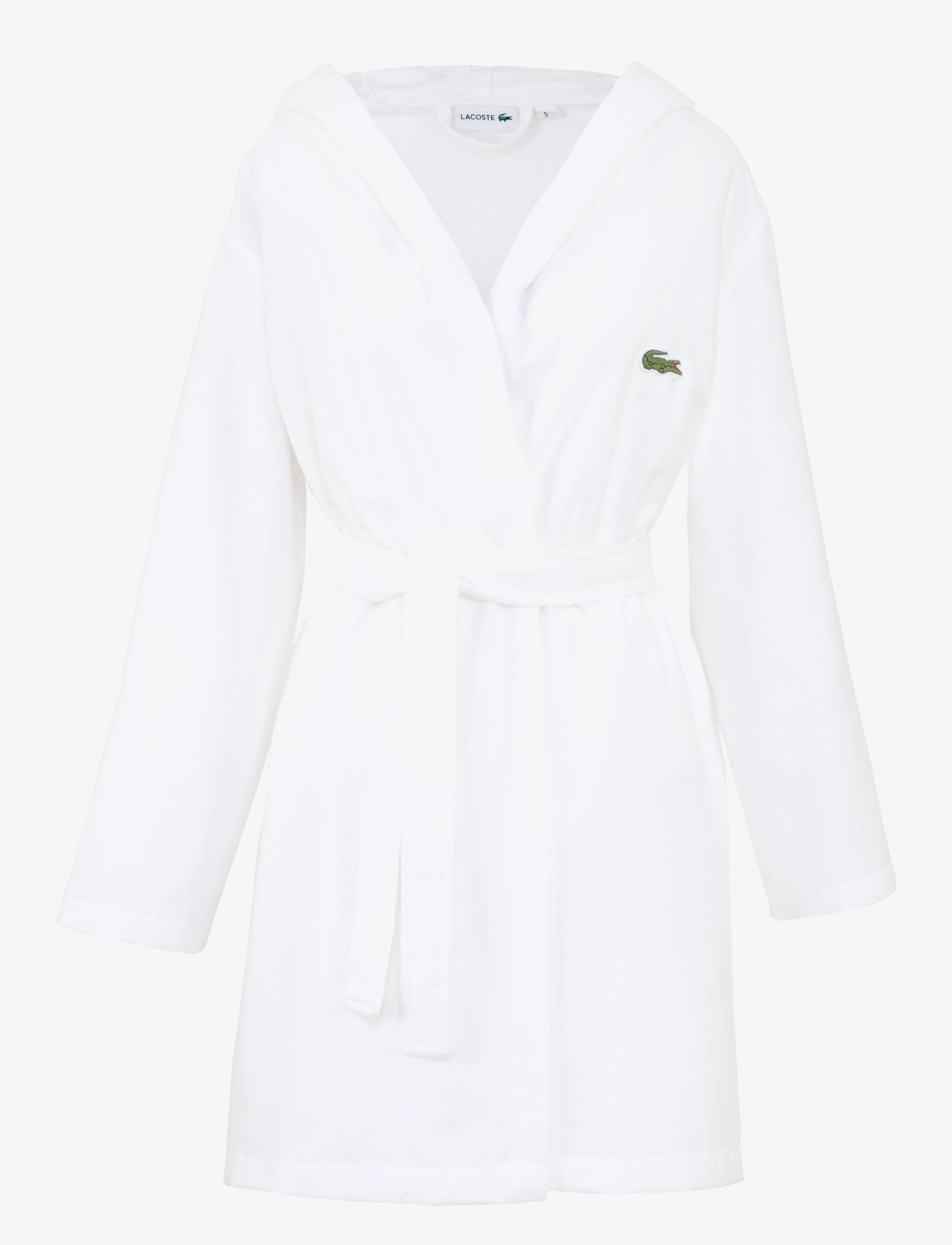 Lacoste Home LCONFORT Bath robe - Underwear - BLANC / white
