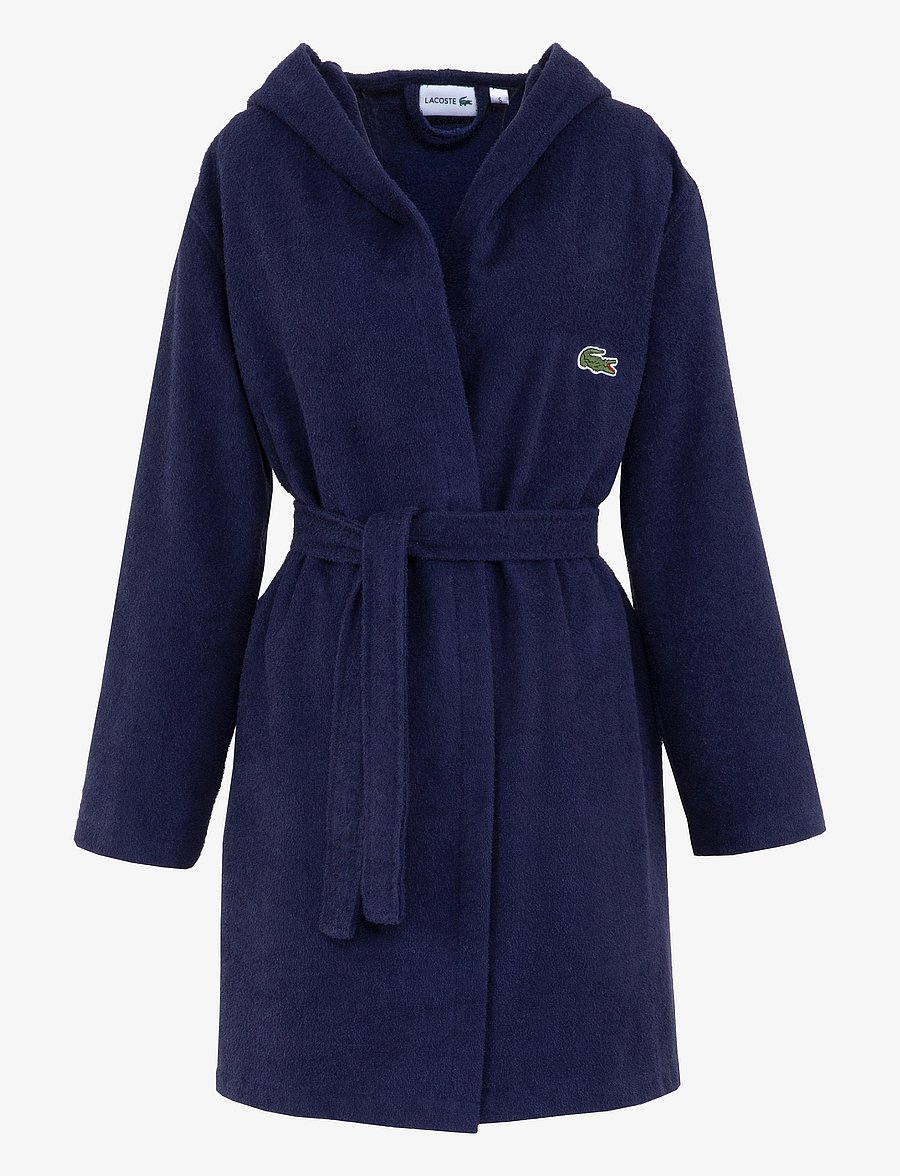 Lacoste Home - LCONFORT Bath robe - alltags-style - marine - 1