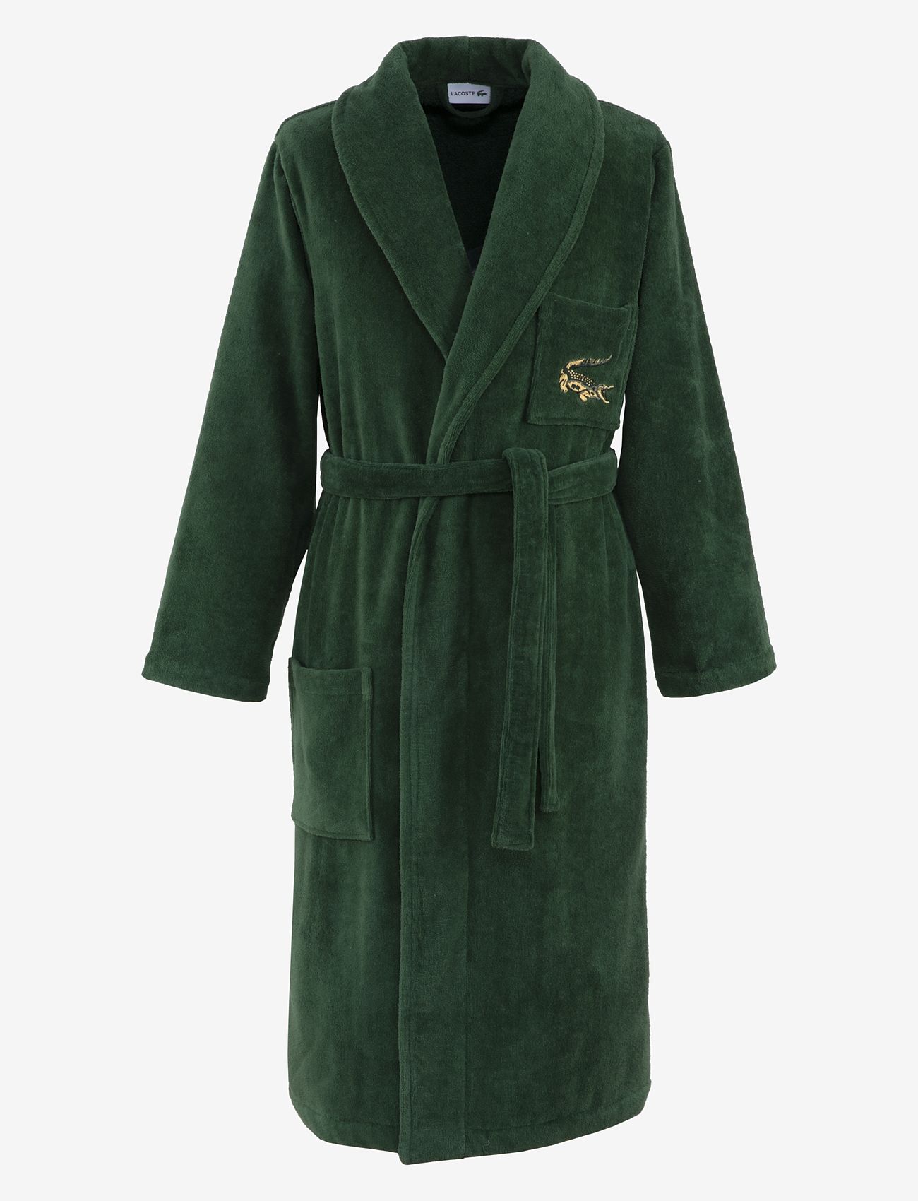 Lacoste Home - LRENE Bath robe - baderomstekstiler - vert - 0