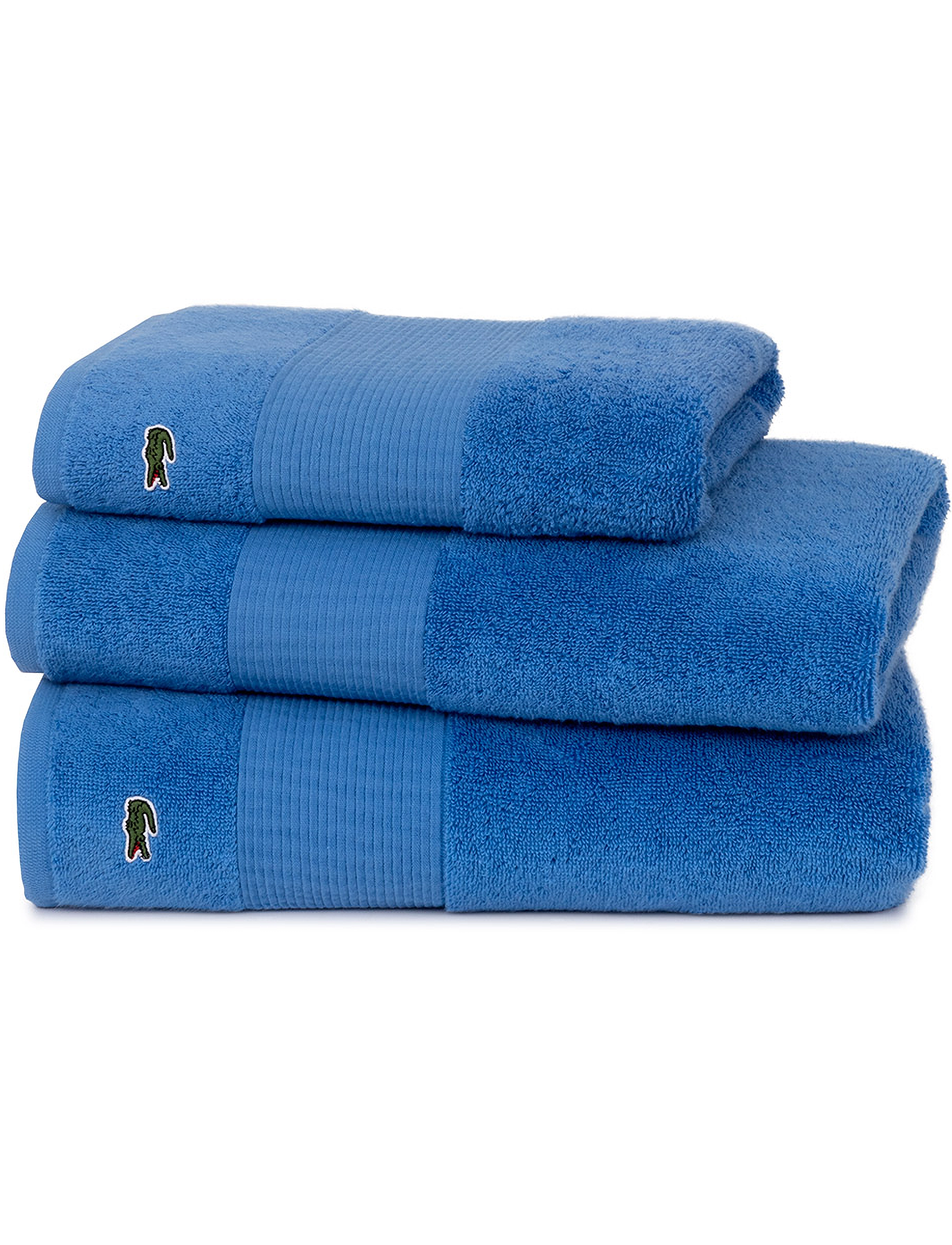 Lacoste Home - LLECROCO Guest towel - badehåndklæder - aerien - 1