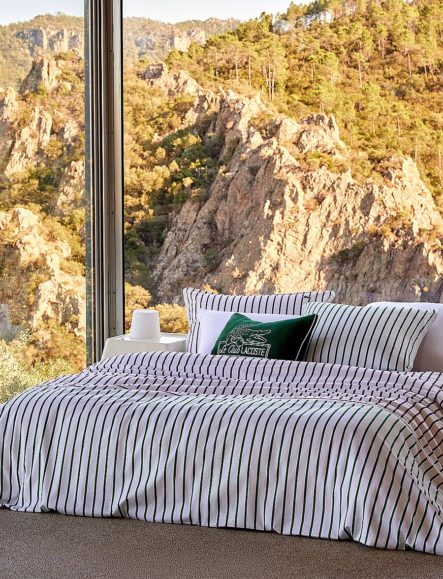 Lacoste Home - LSTRIPE Duvet cover - bettbezüge - multi - 0
