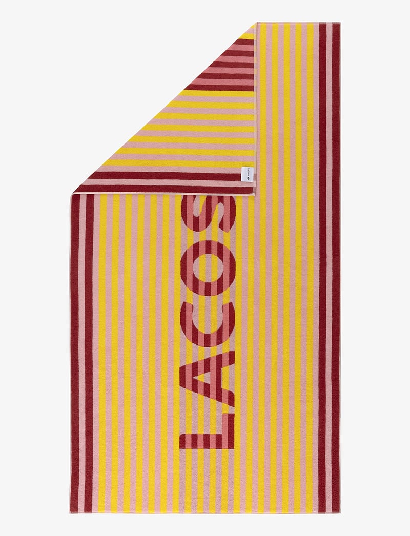 Lacoste Home - LMASTER Beach towel - baðhandklæði - citron - 1