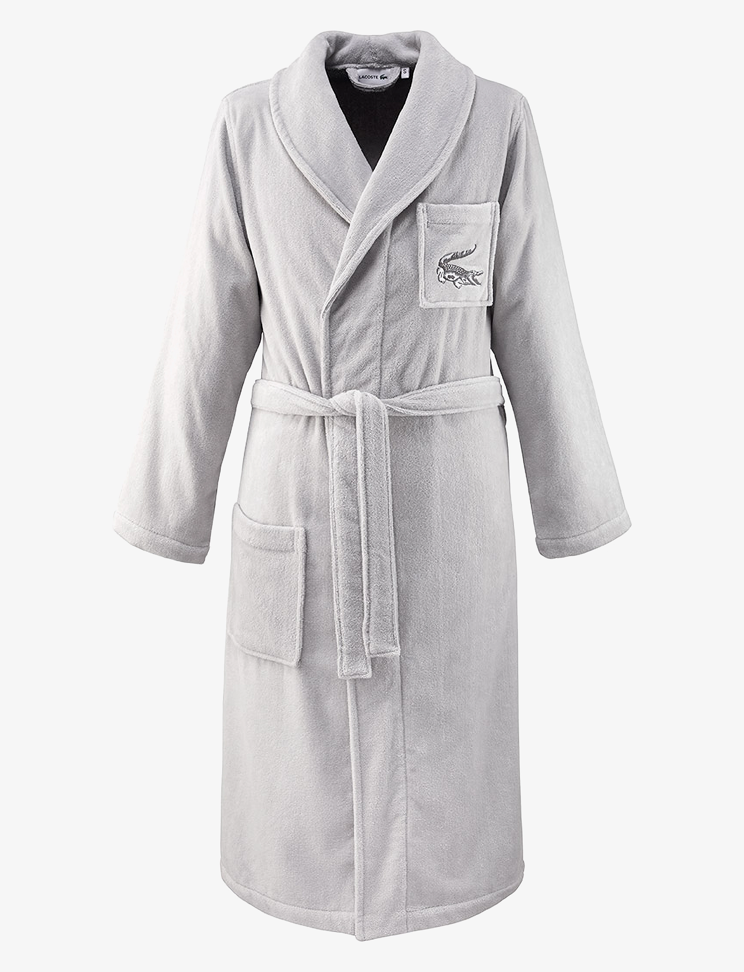 Lacoste Home LRENE Bath robe - Morgenkåper - GRIS / grey