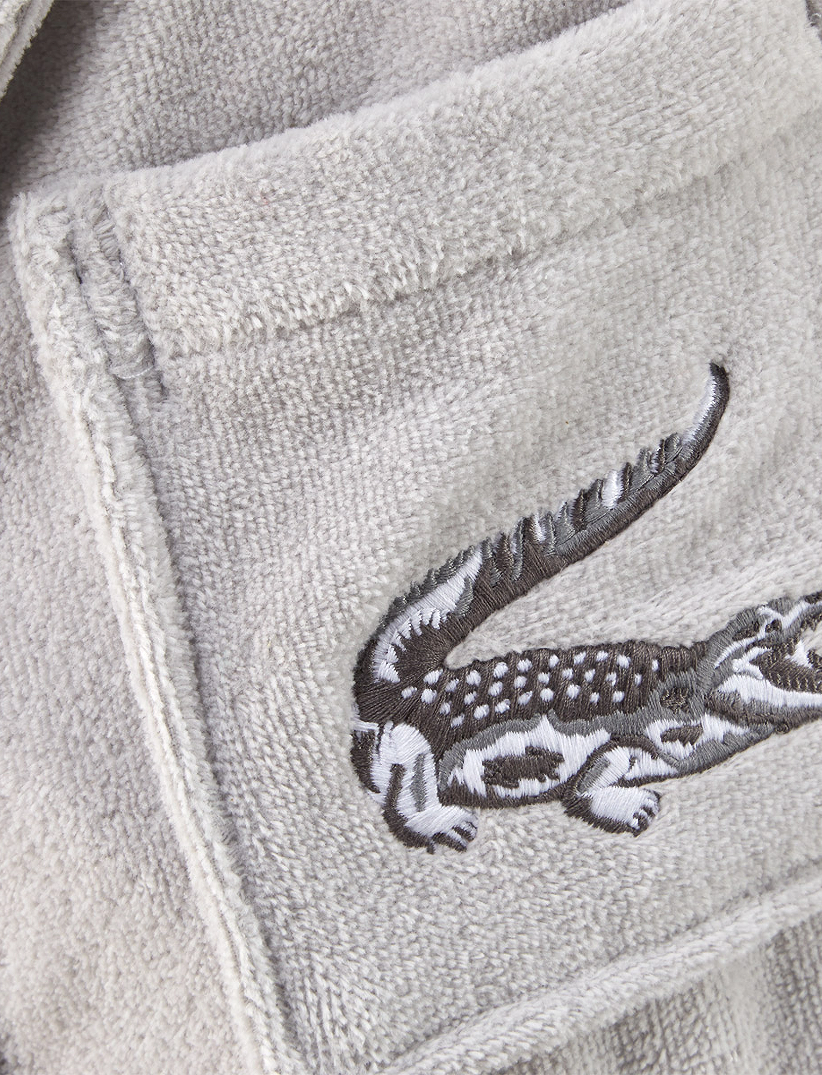 Lacoste Home - LRENE Bath robe - hverdagsstil - gris - 4