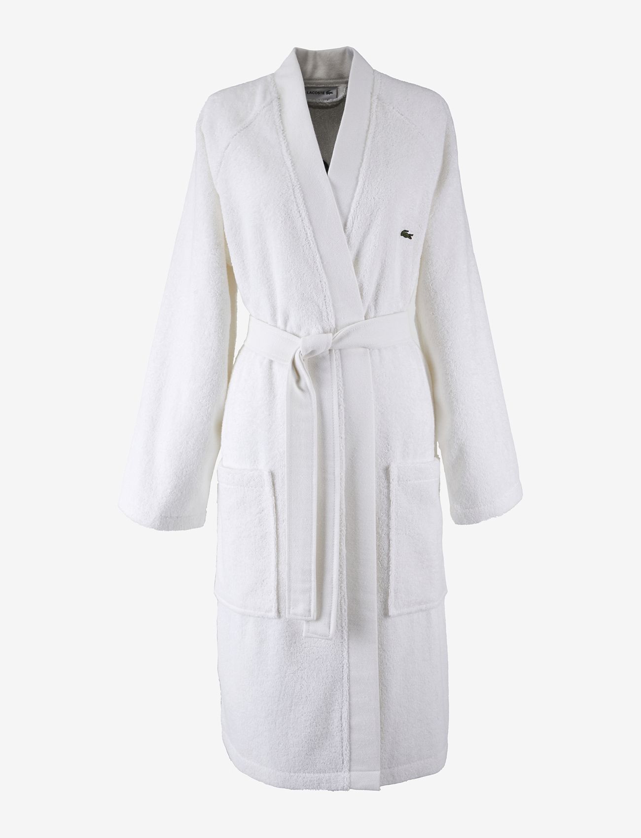 Lacoste Home - LDEFILE2 Bath robe - köp efter pris - whitema - 0