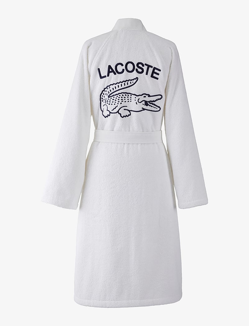 Lacoste Home - LDEFILE2 Bath robe - alltags-style - whitema - 1