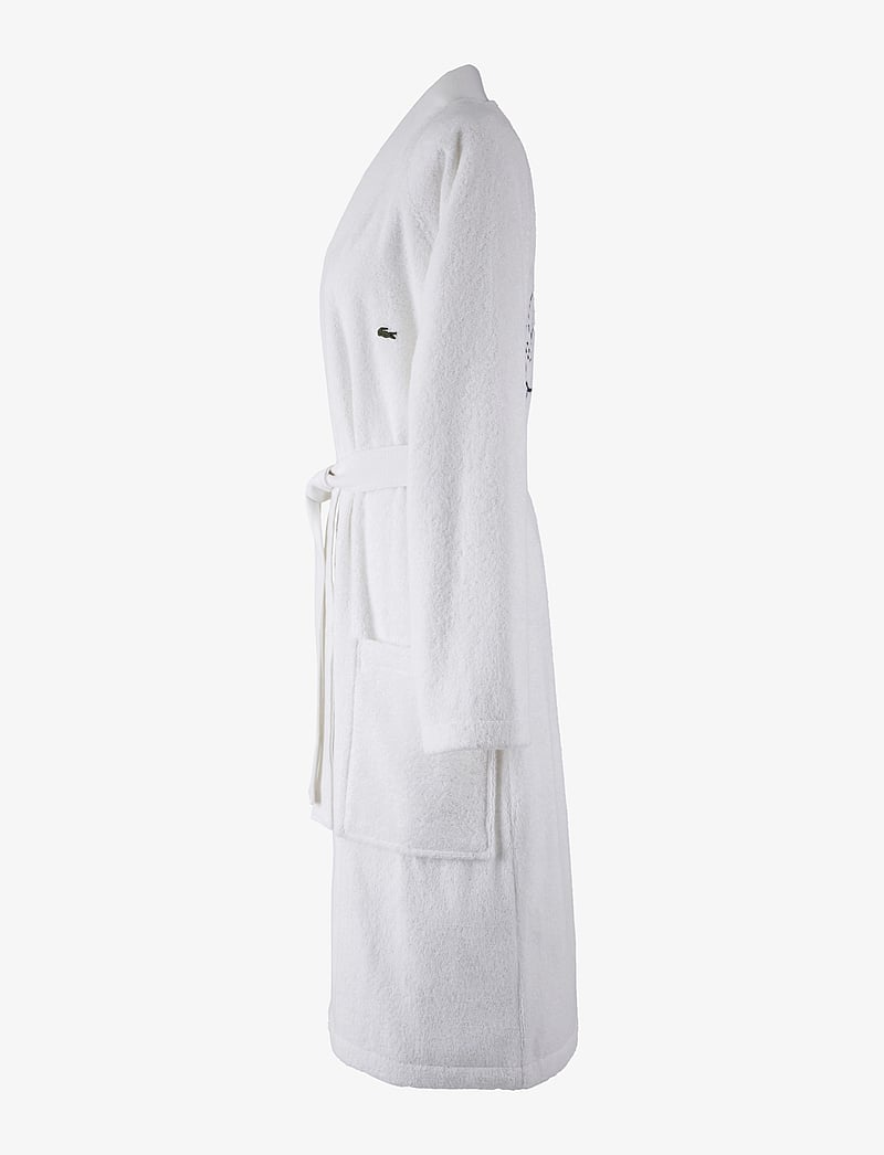 Lacoste Home - LDEFILE2 Bath robe - alltags-style - whitema - 2