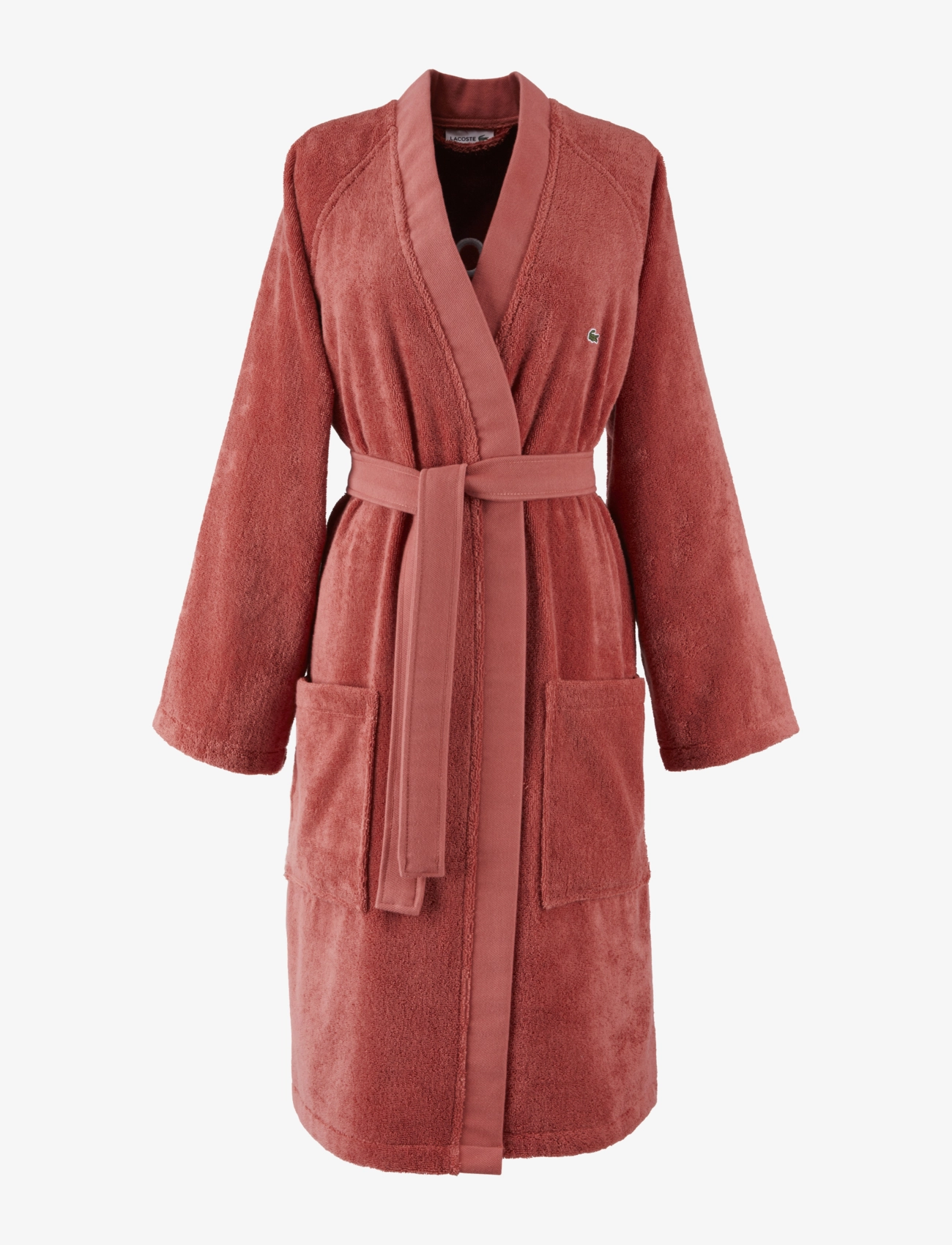 Lacoste Home Ldefile2 Bath Robe, XL, Bathroom Textiles, Rot - Robes, Frauen