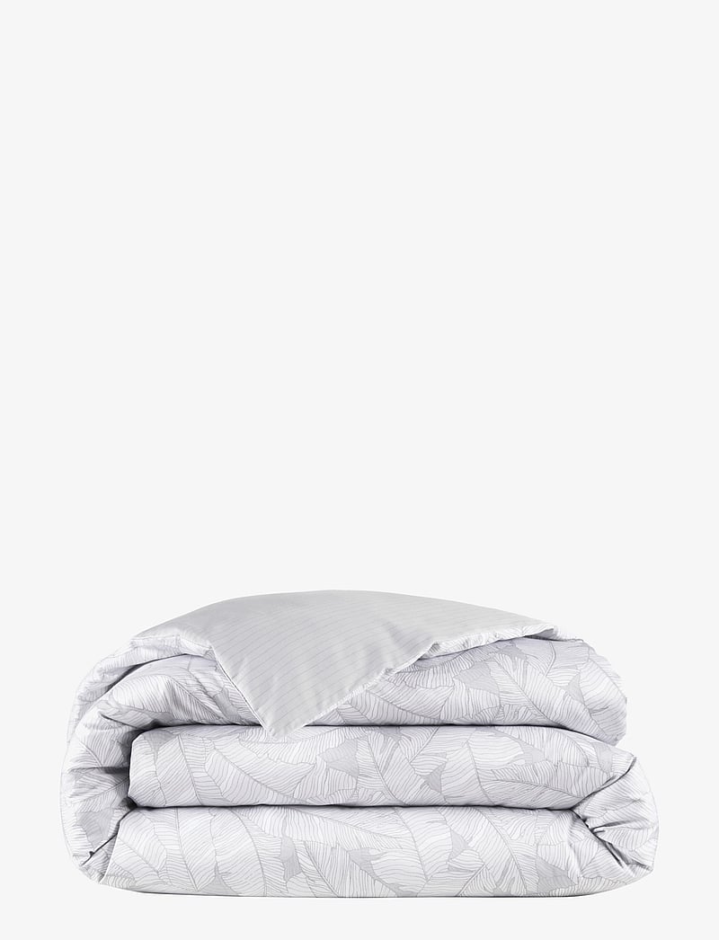 Lacoste Home - LLEAF Duvet cover - påslakan - gris - 0
