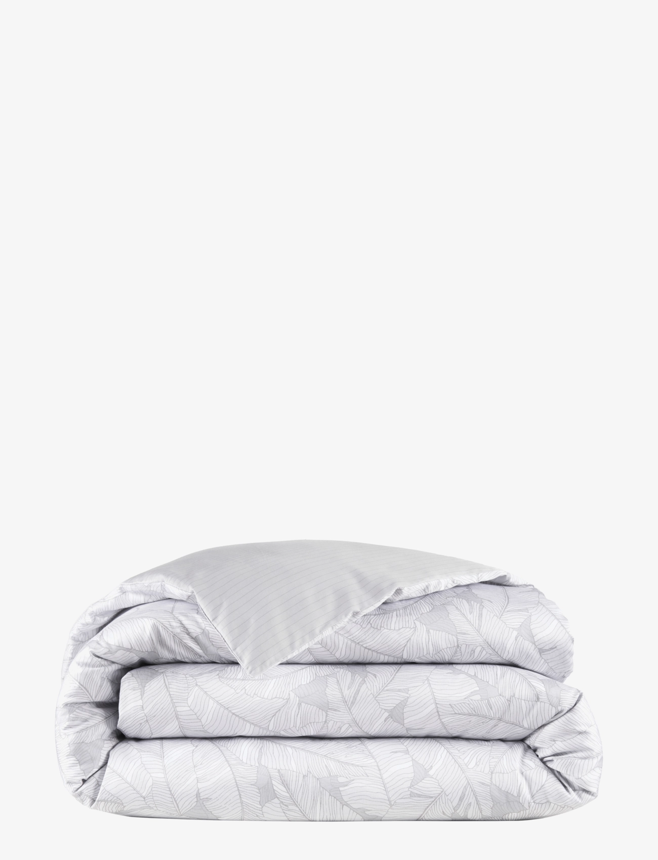 Lacoste Home LLEAF Duvet cover - Christmas gifts - GRIS / grey