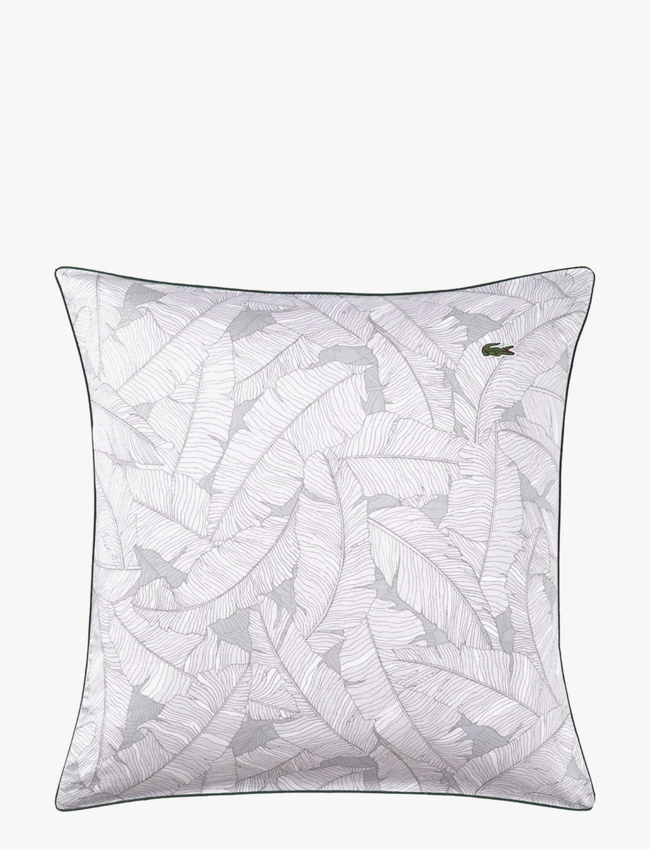 Lacoste Home LLEAF Pillow case - Visa allt - GRIS / grey