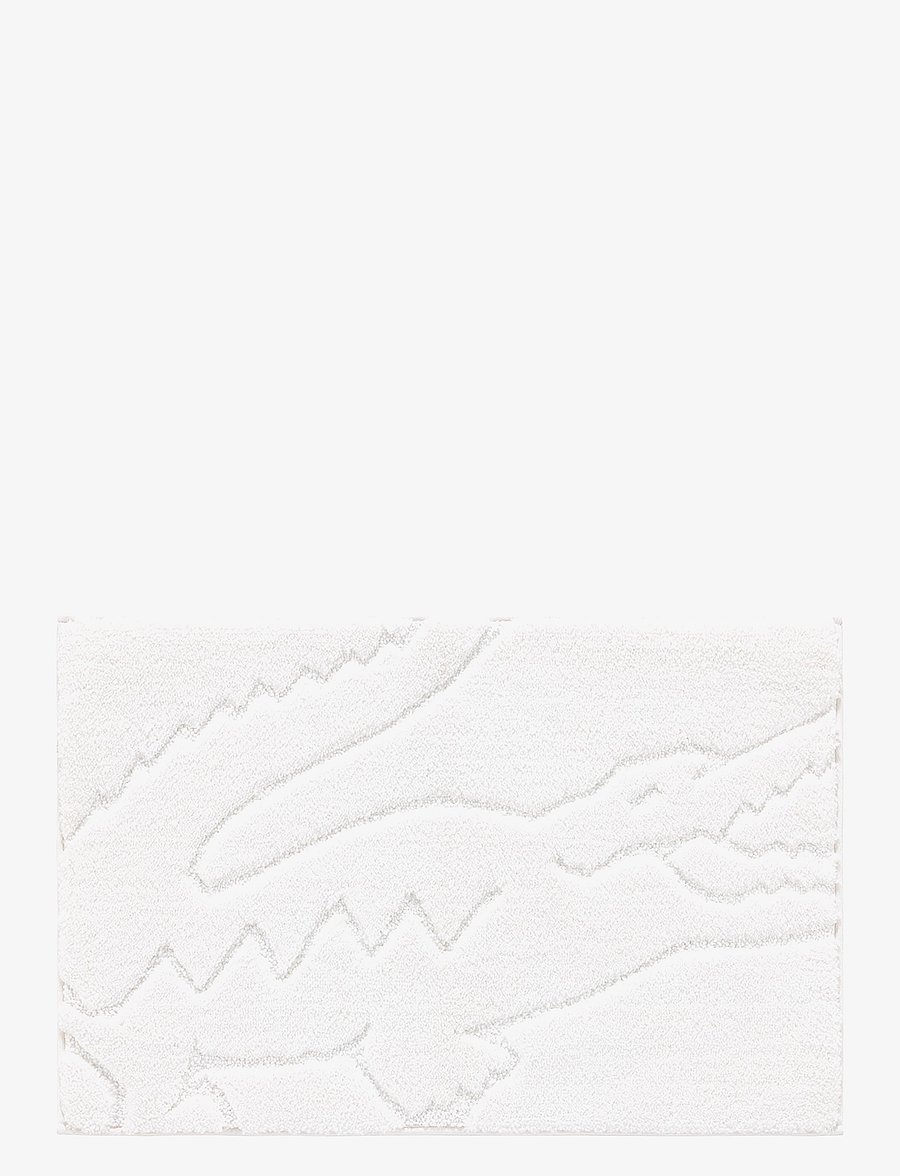 Lacoste Home - LHERITAG Bath mat - white - 1