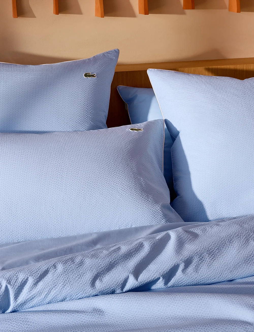 Lacoste Home - LTAMIS Duvet cover - housses de couette - sky - 5