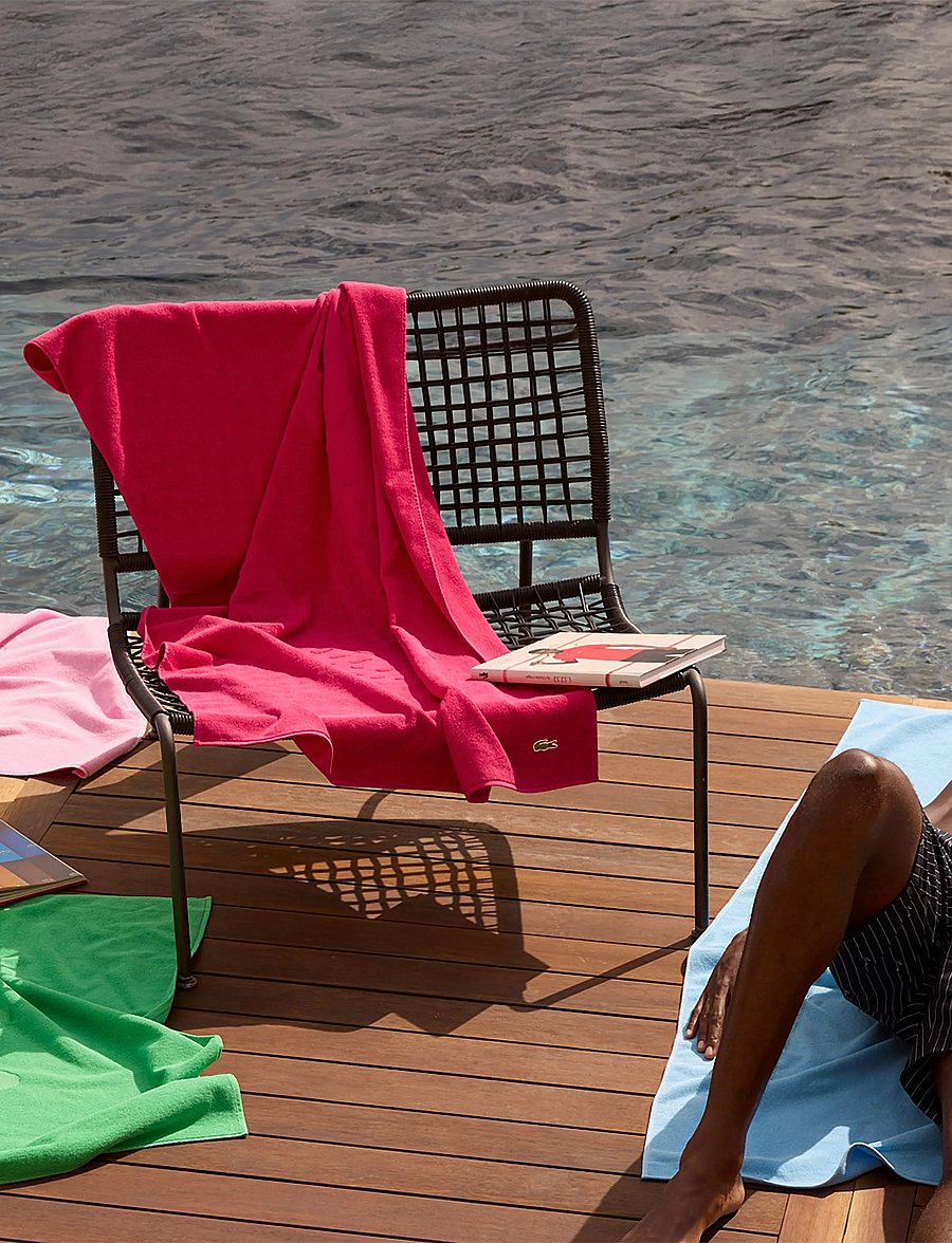 Lacoste Home - LSPORT Beach towel - saunalinad - bigarre - 0