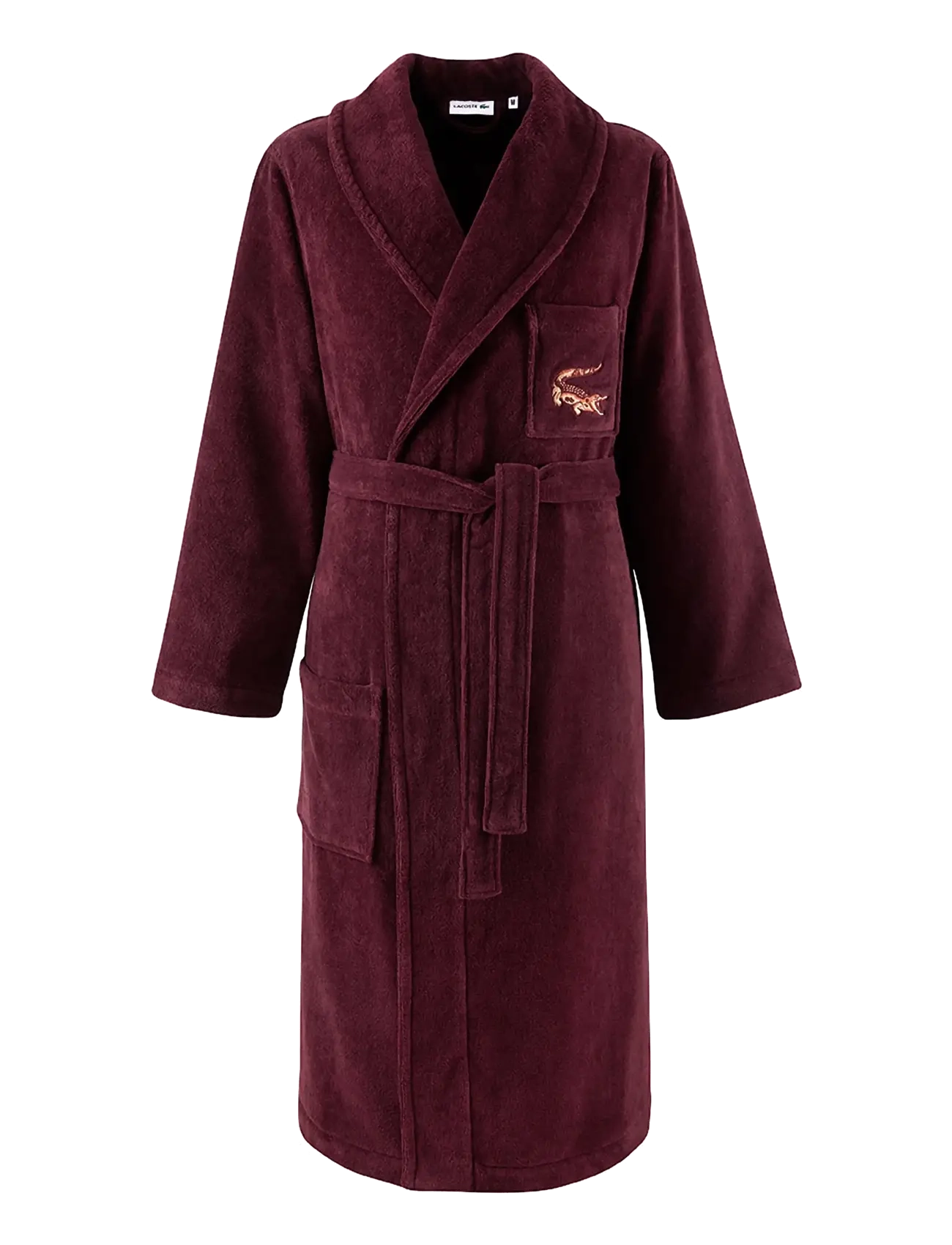 Lacoste Home LRENE Bath robe - Vaata kõiki - BORDEAU / burgundy