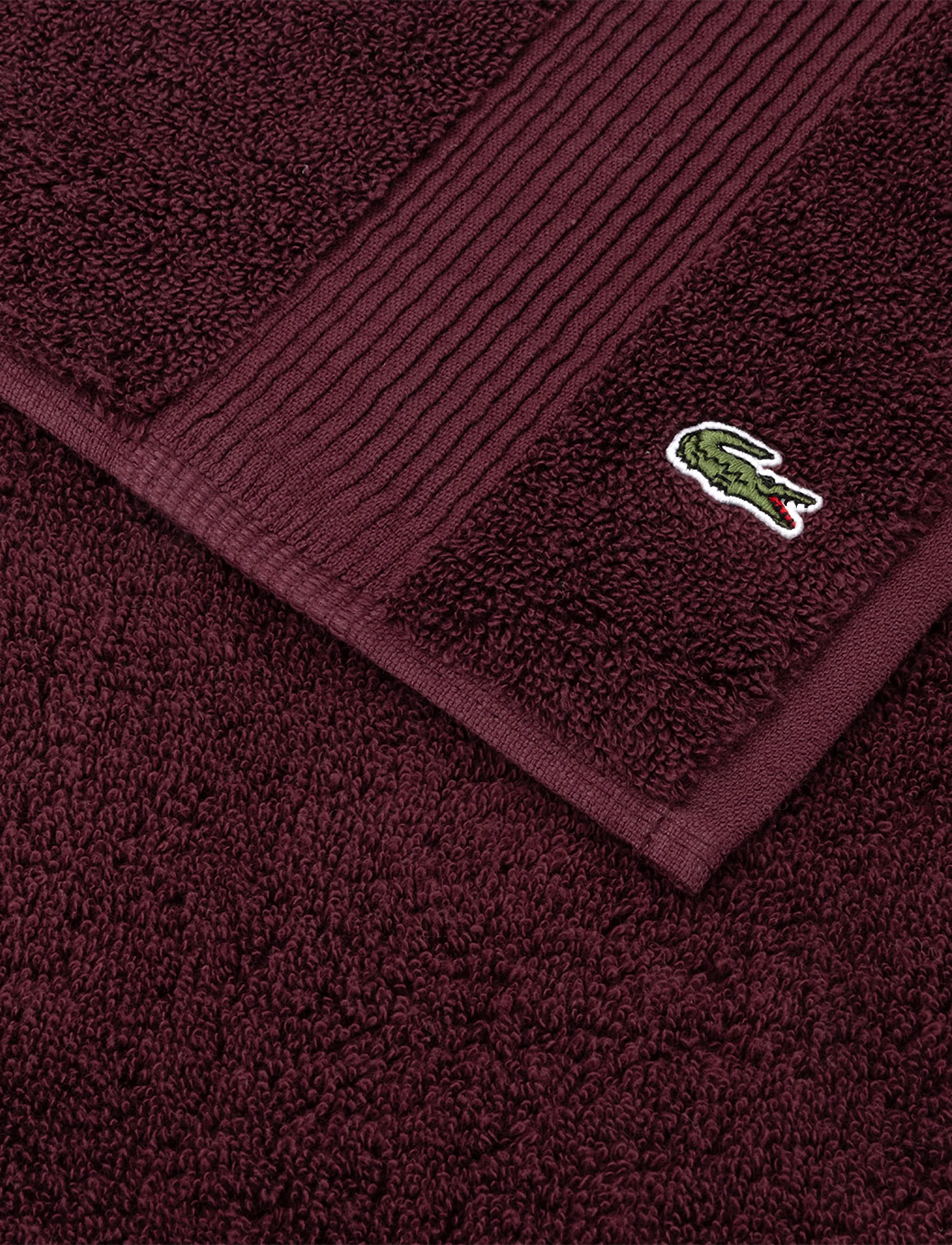 Lacoste Home - LLECROCO Bath mat - teppiche - bordeau - 1