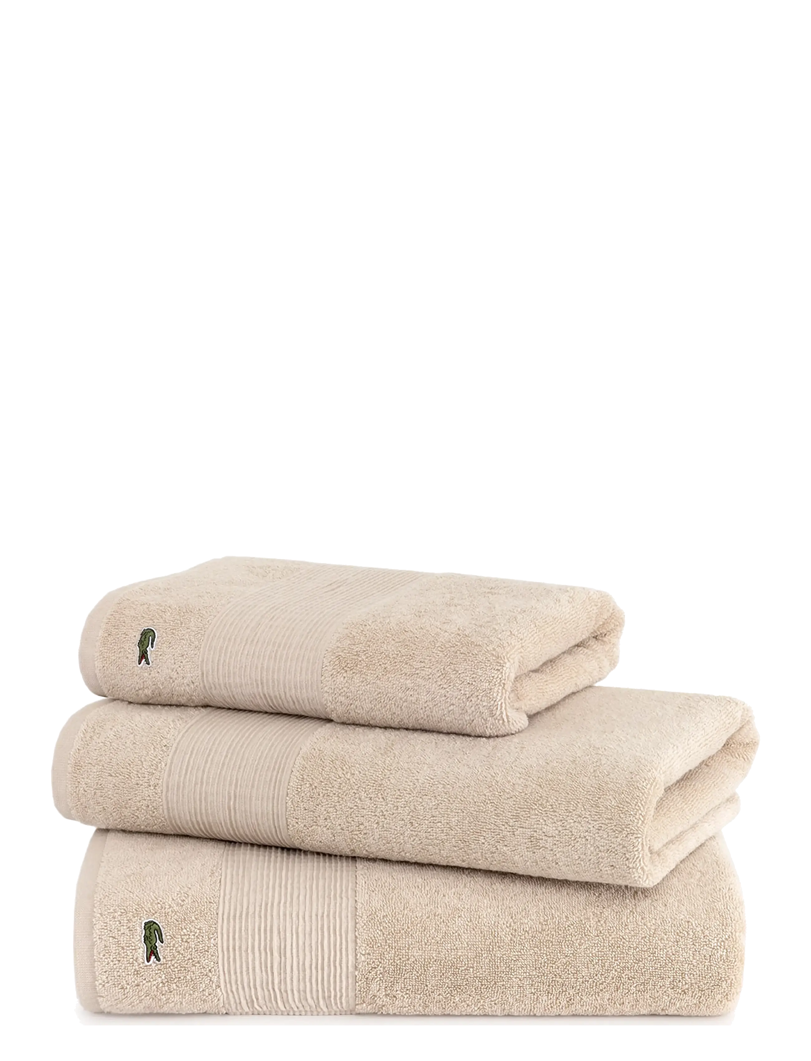 Lacoste Home - LLECROCO Handtowel - cappucc - 2