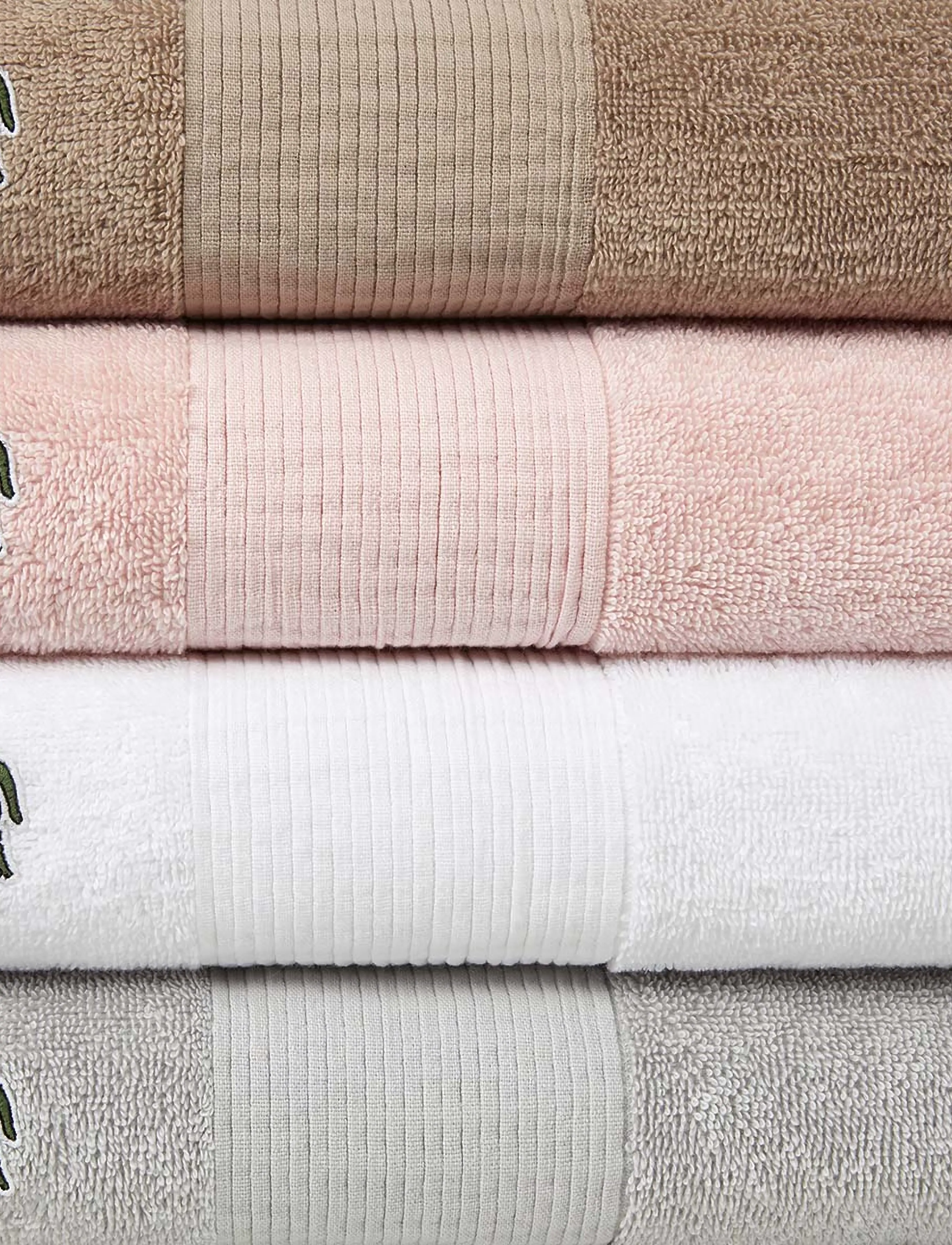 Lacoste Home - LLECROCO Handtowel - cappucc - 3