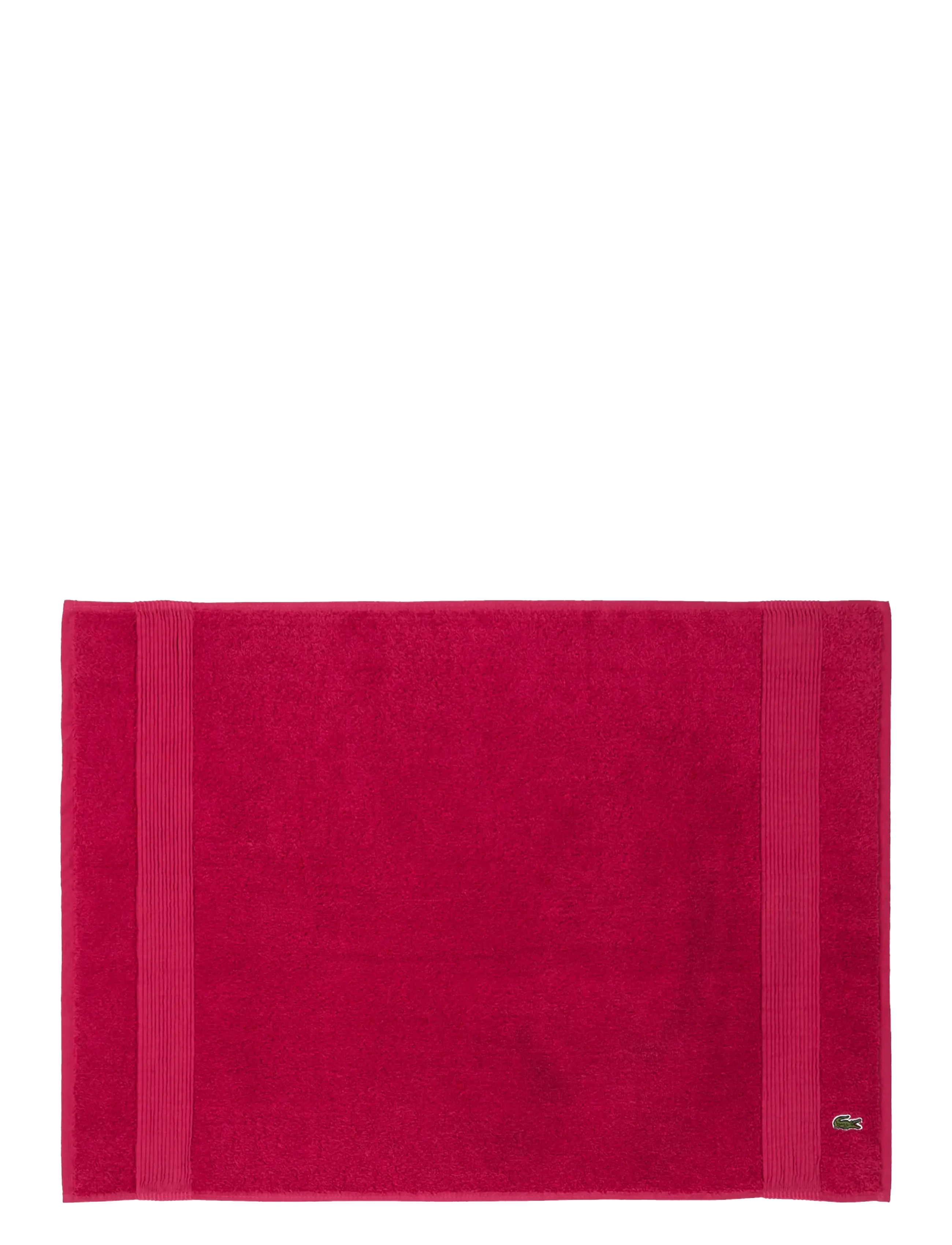 Lacoste Home LLECROCO Bath mat - Badematten - BIGARRE / red