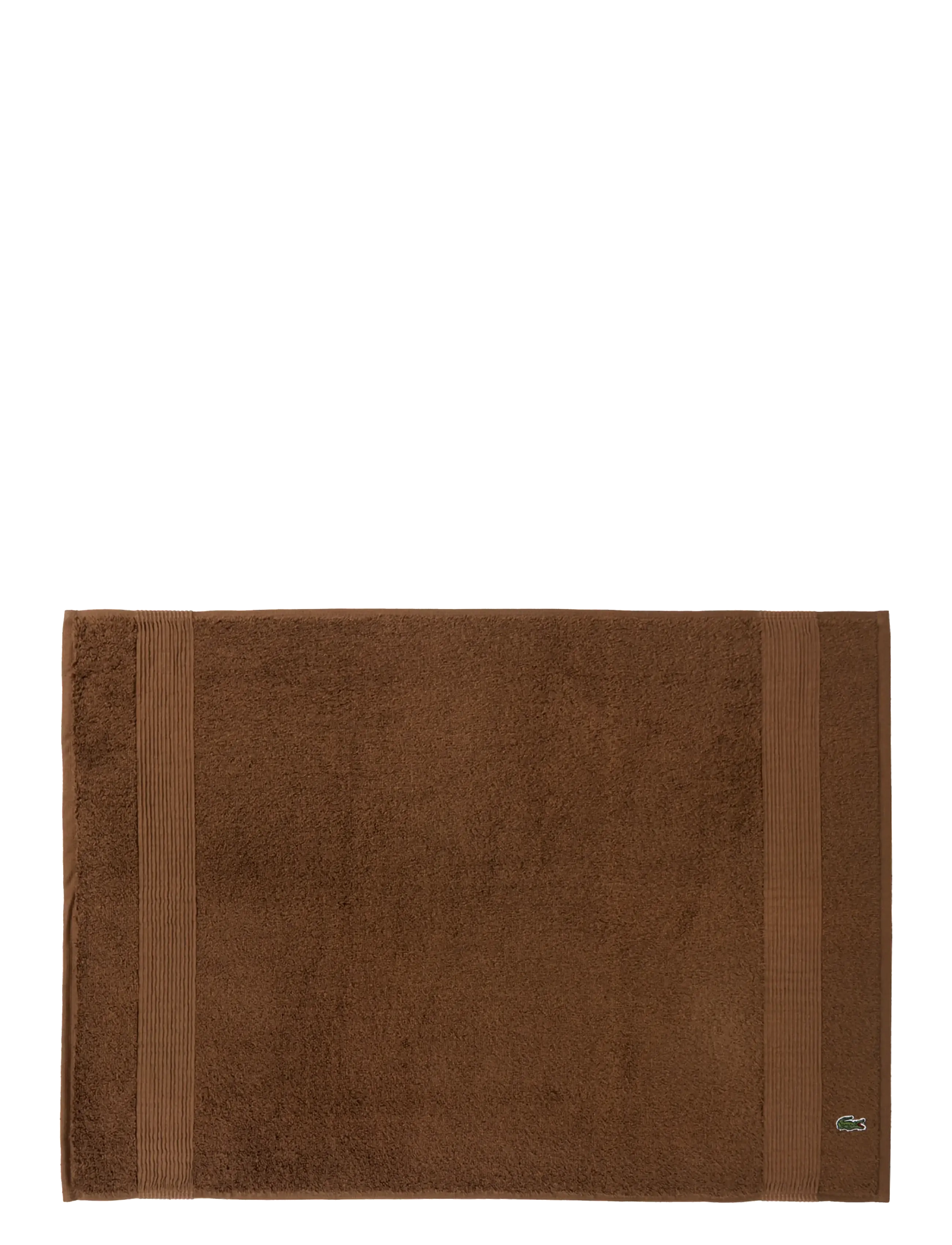 Lacoste Home LLECROCO Bath mat - Badematten - PECAN / brown