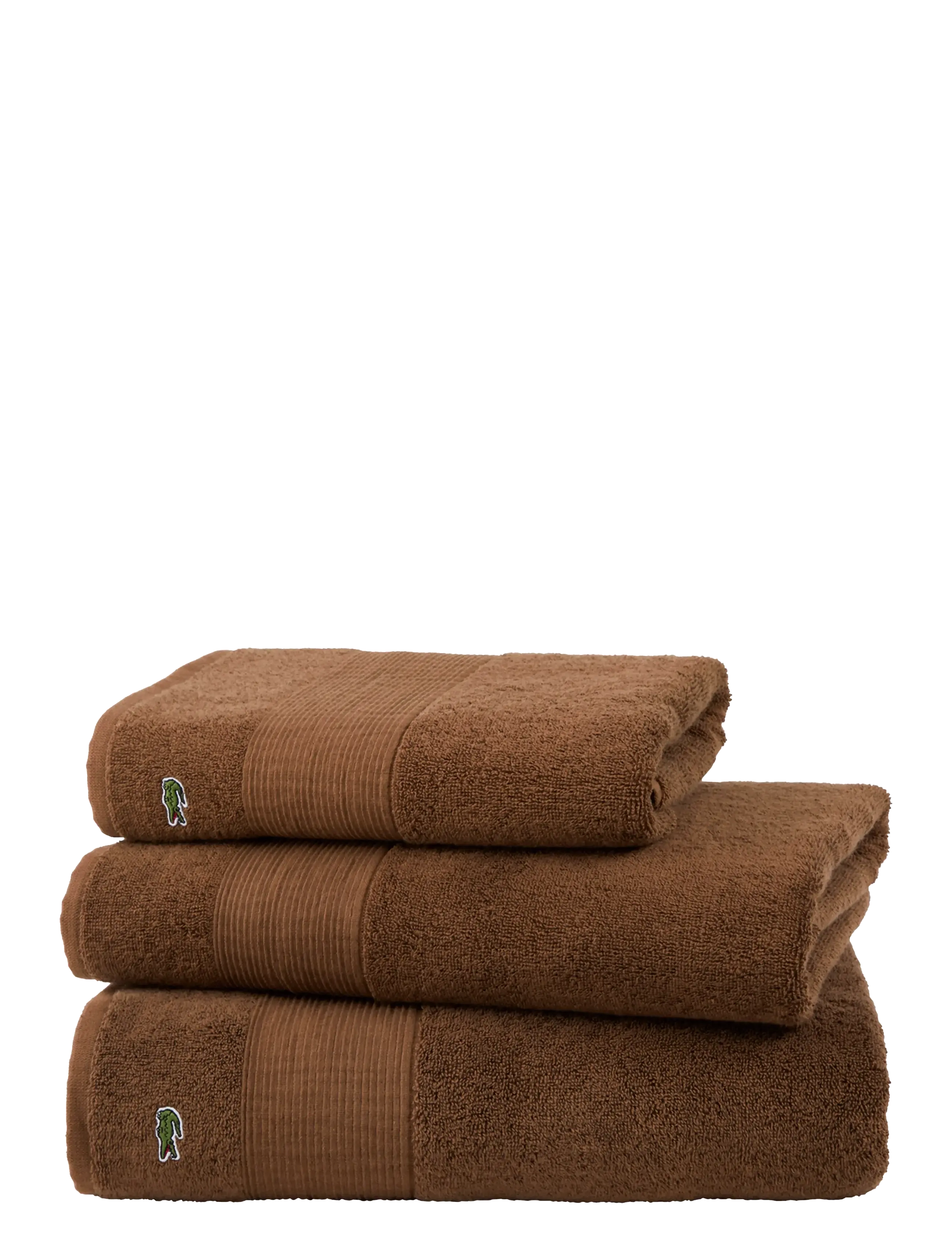 Lacoste Home - LLECROCO Bath towel - pecan - 2