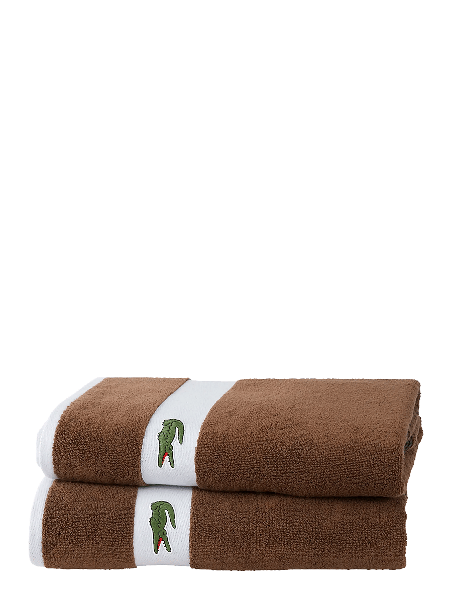 Lacoste Home - LCASUAL Handtowel - badetücher - pecan - 2