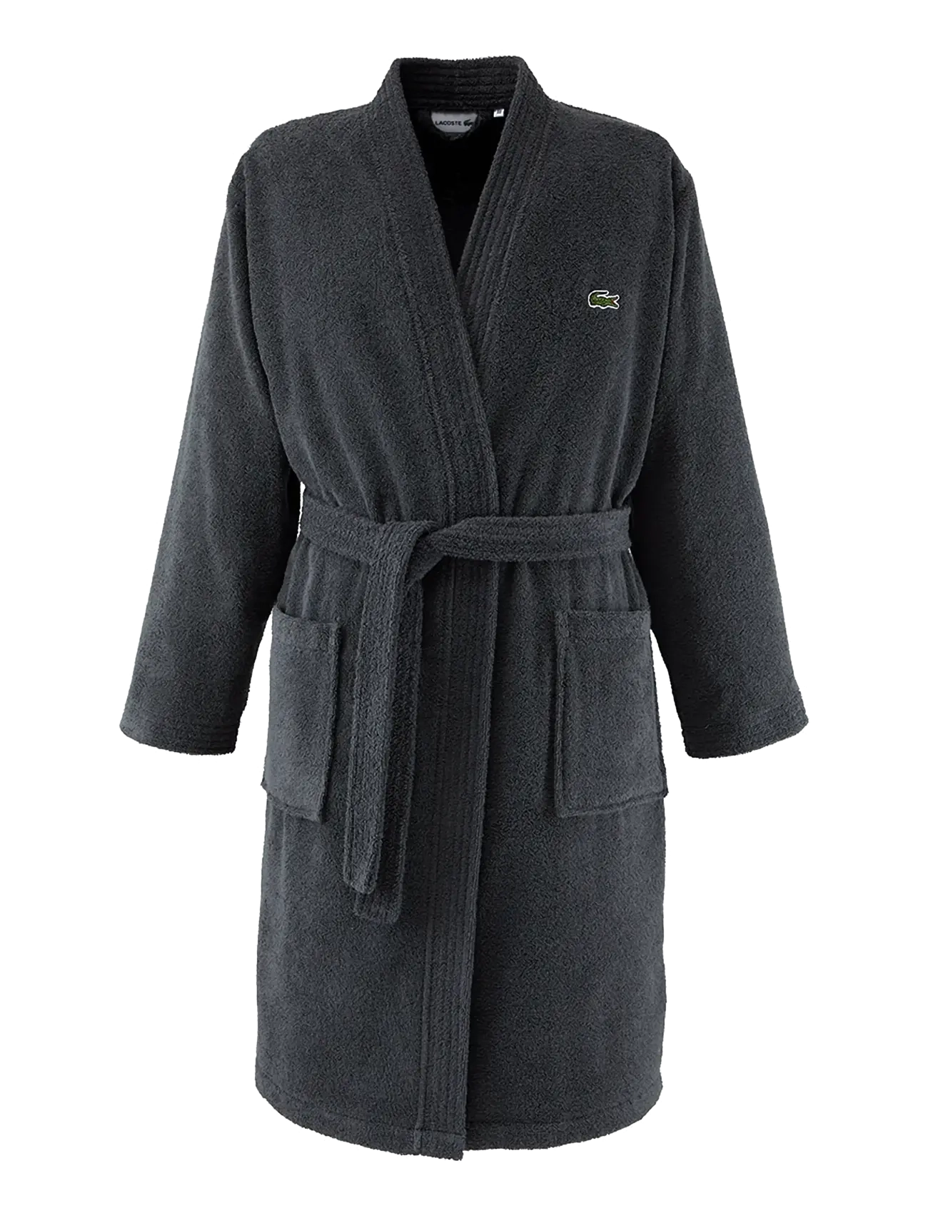 Lacoste Home LLECROCO Bath robe - Ikdienas stils - BITUME / grey