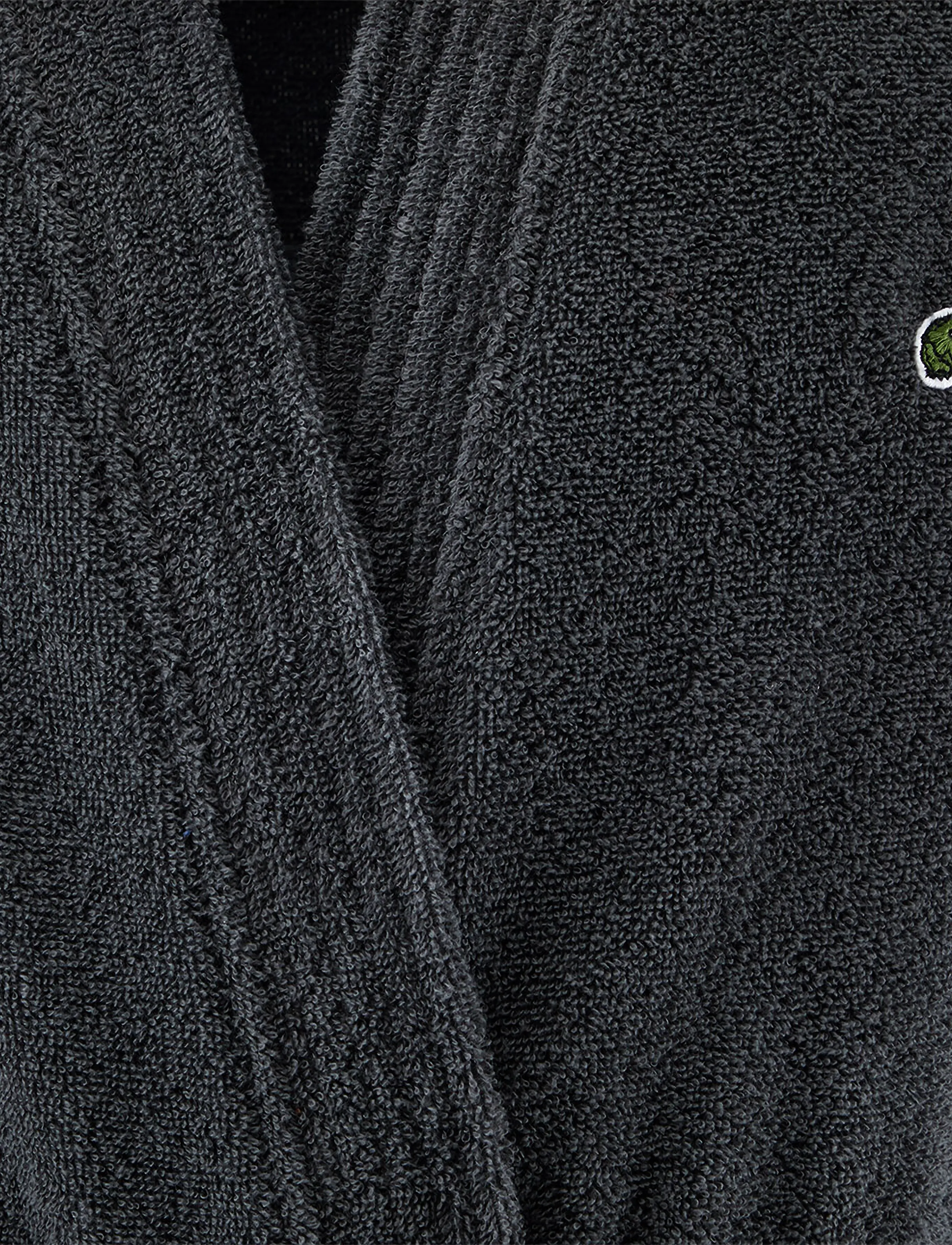 Lacoste Home - LLECROCO Bath robe - hverdags stil - bitume - 3
