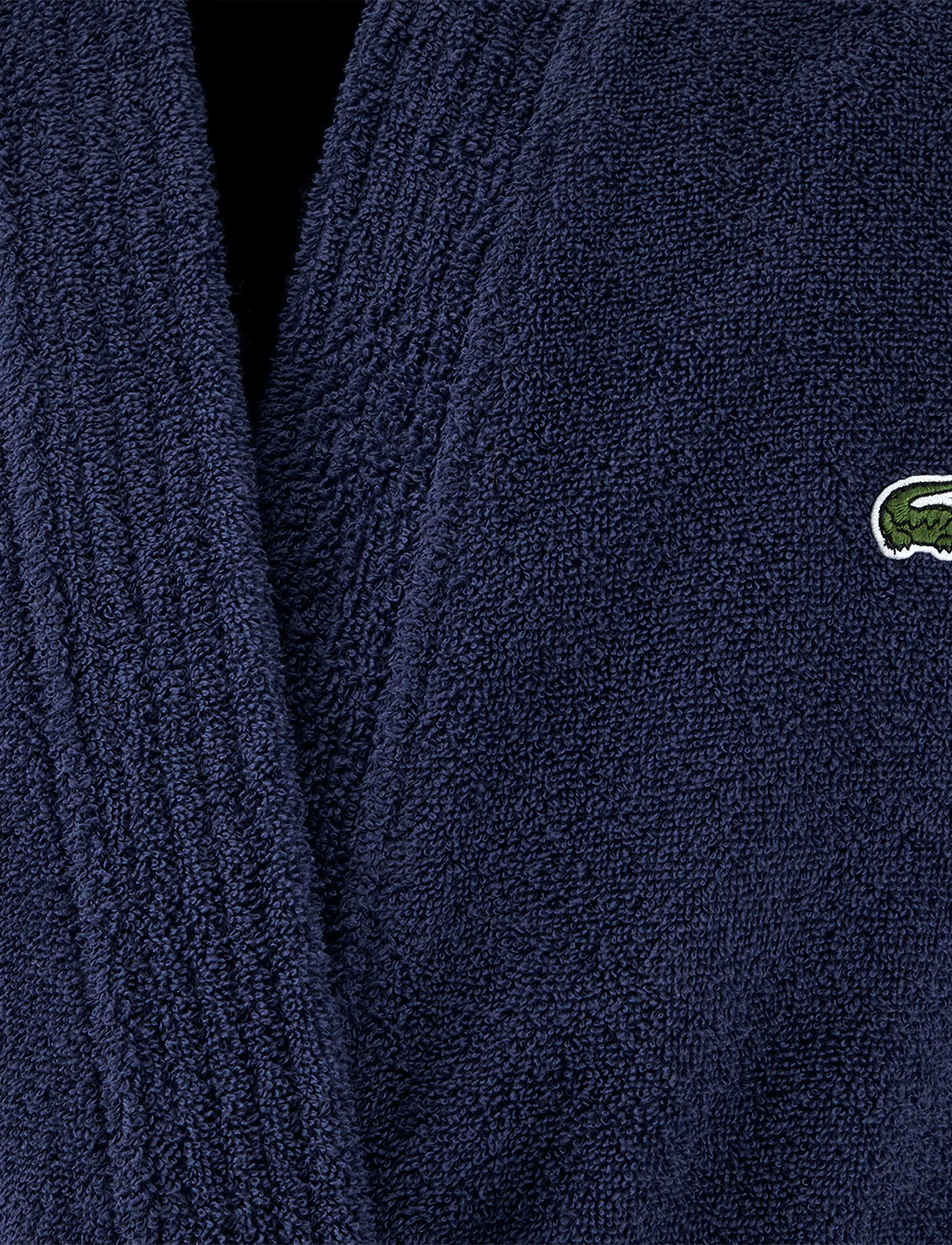 Lacoste Home - LLECROCO Bath robe - marine - 2