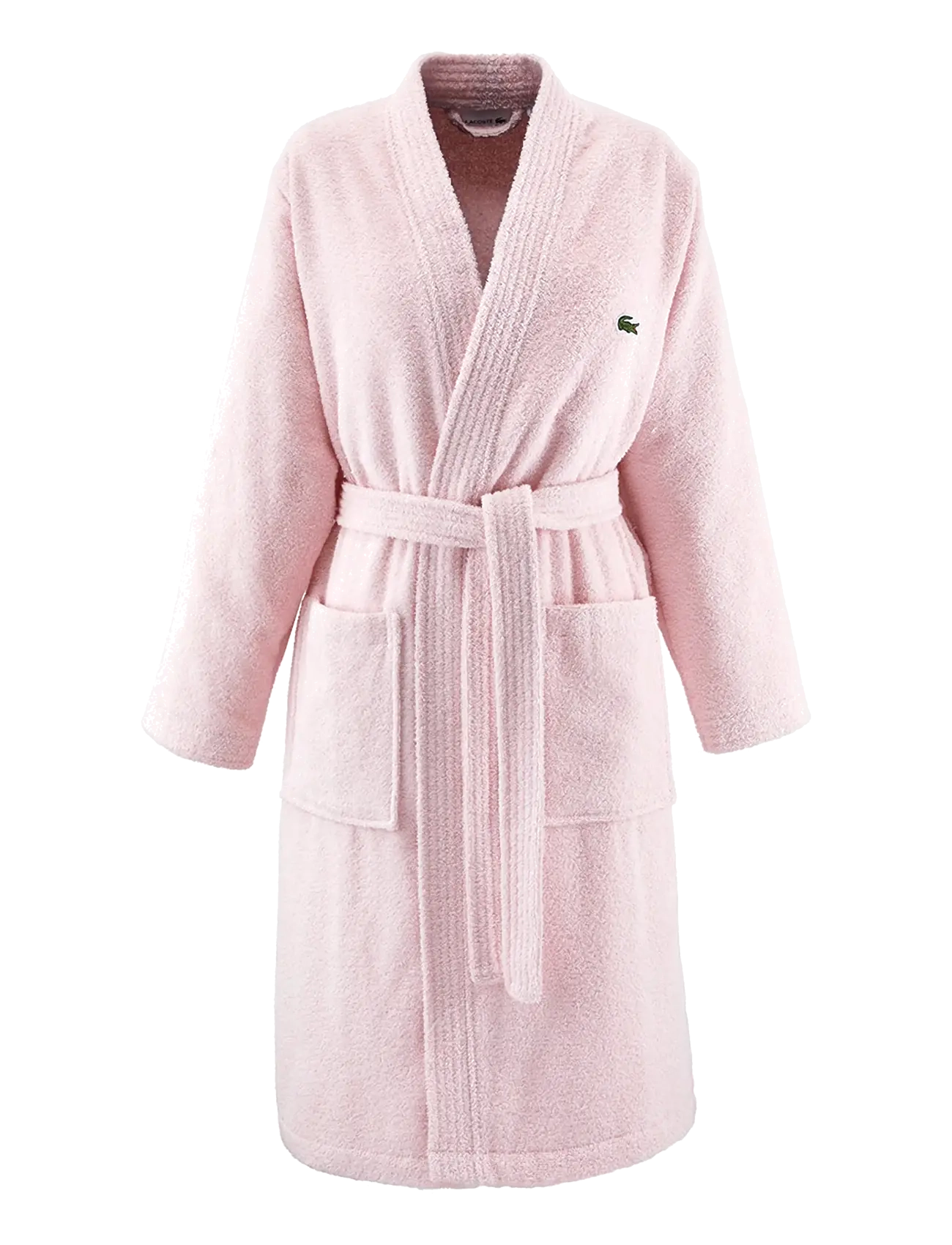 Lacoste Home LLECROCO Bath robe - Tekstiilid - ROSEPAL / pink/rose