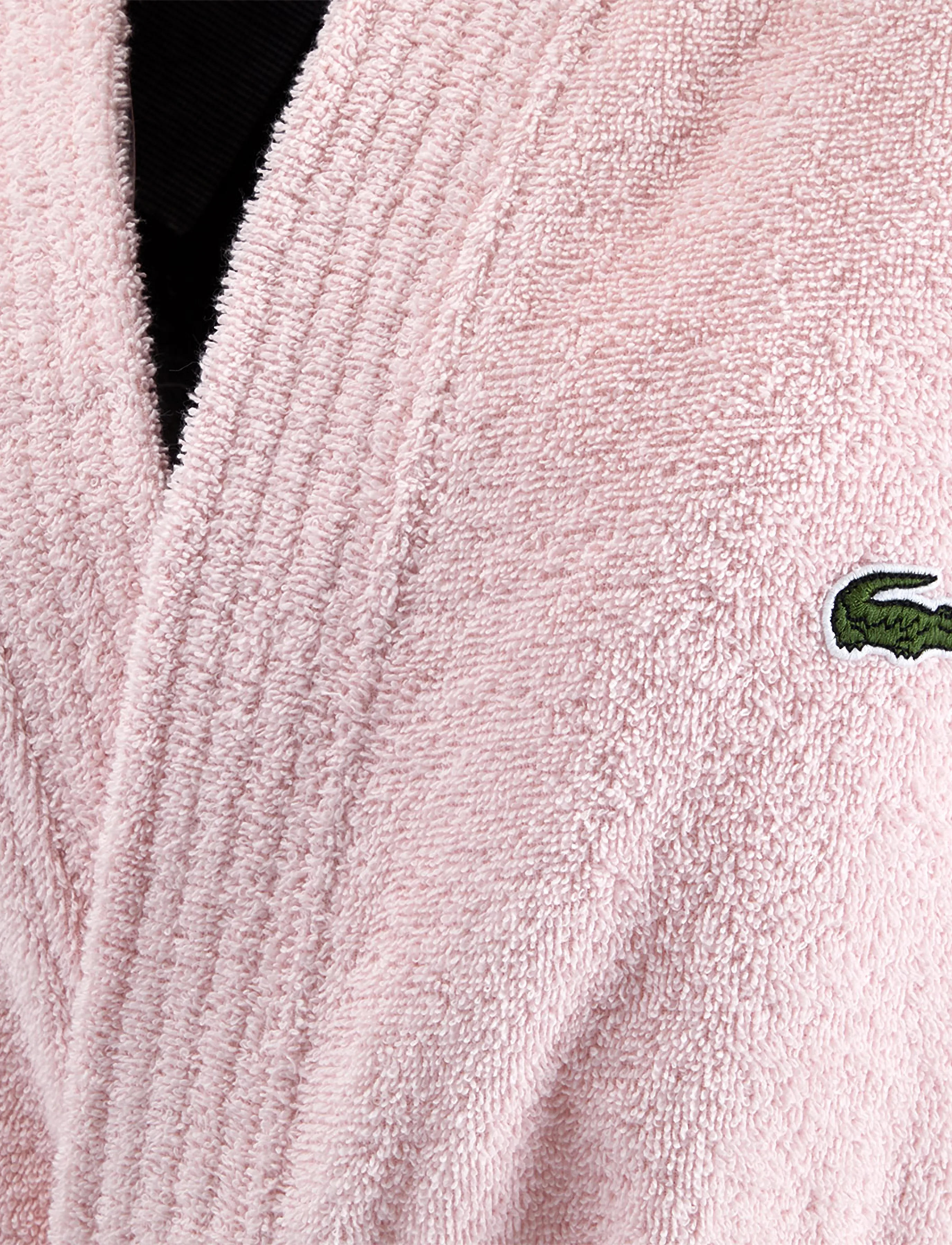 Lacoste Home - LLECROCO Bath robe - rosepal - 3