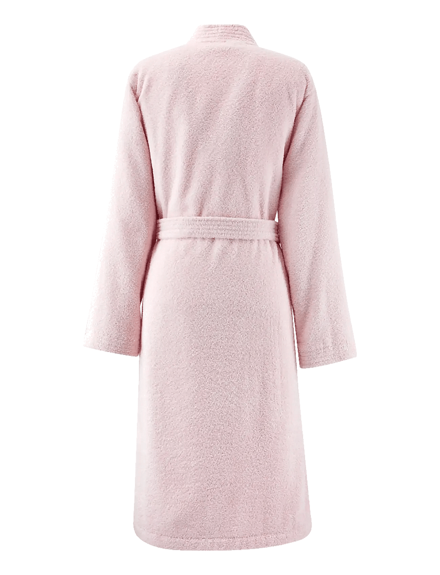 Lacoste Home - LLECROCO Bath robe - hverdags stil - rosepal - 2