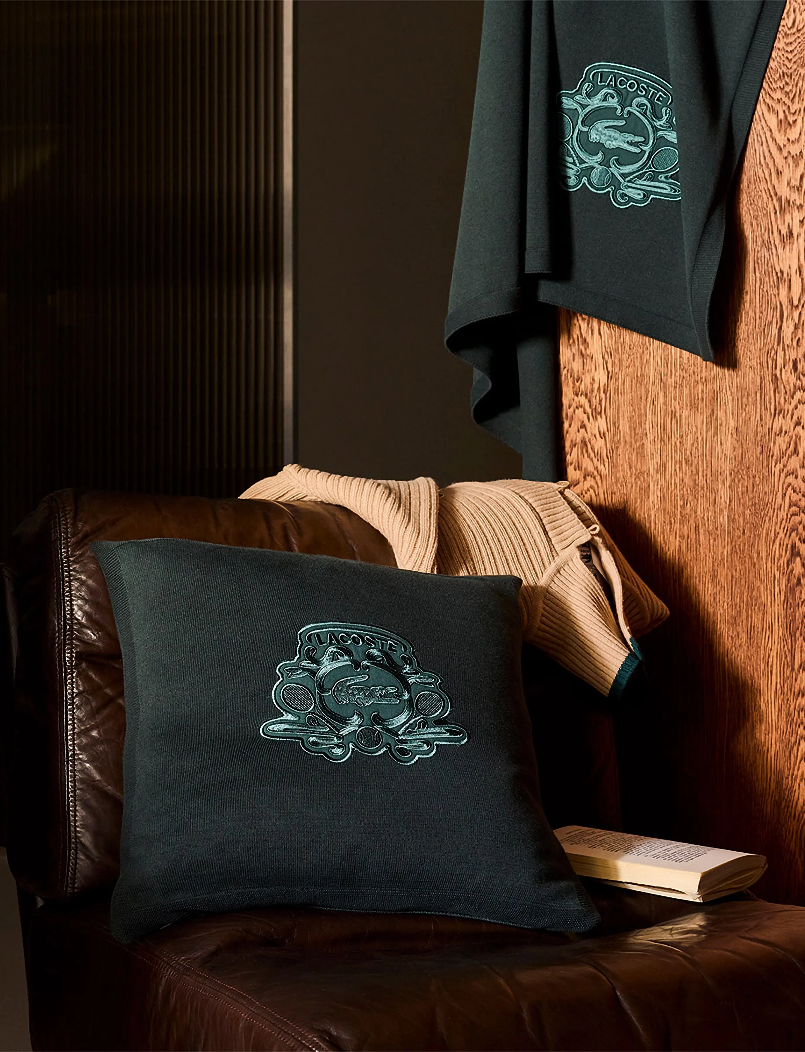 Lacoste Home Lblason Throw,,,Grün Gr.130X170CM