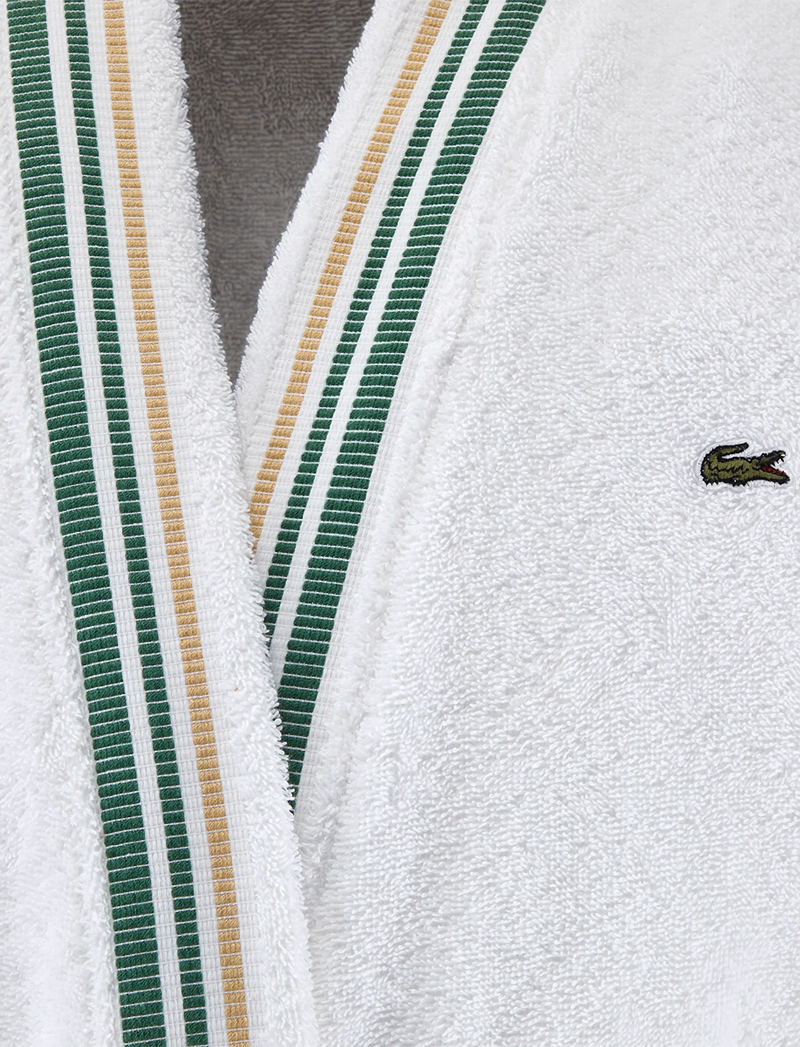 Lacoste Home - LSCORE Bath robe - blanc - 3