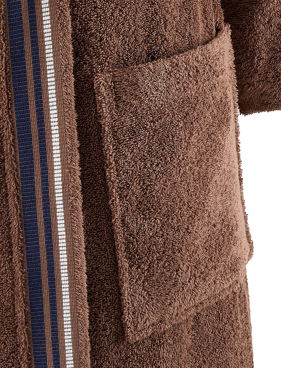 Lacoste Home - LSCORE Bath robe - alltags-style - pecan - 4