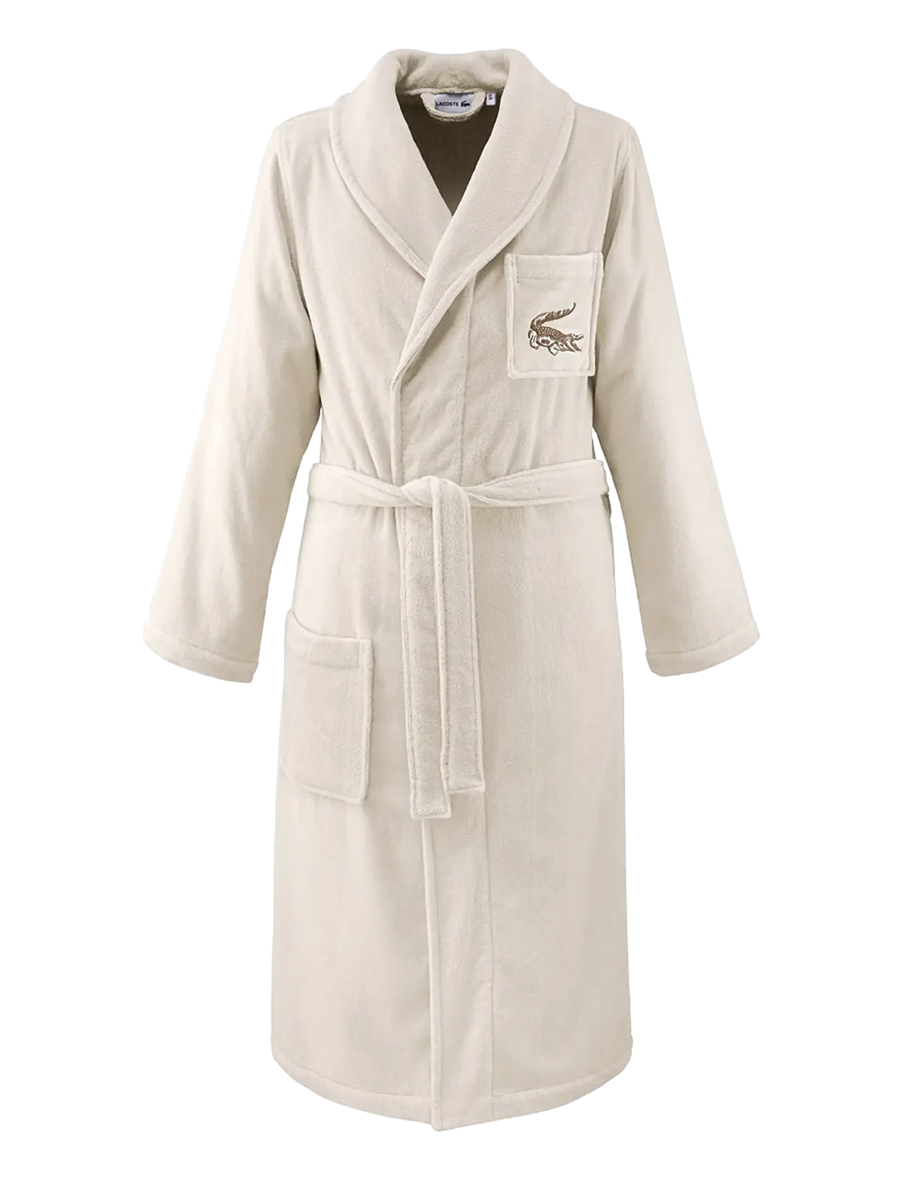 Lacoste Home LRENE Bath robe - Ikdienas stils - FARINE / cream
