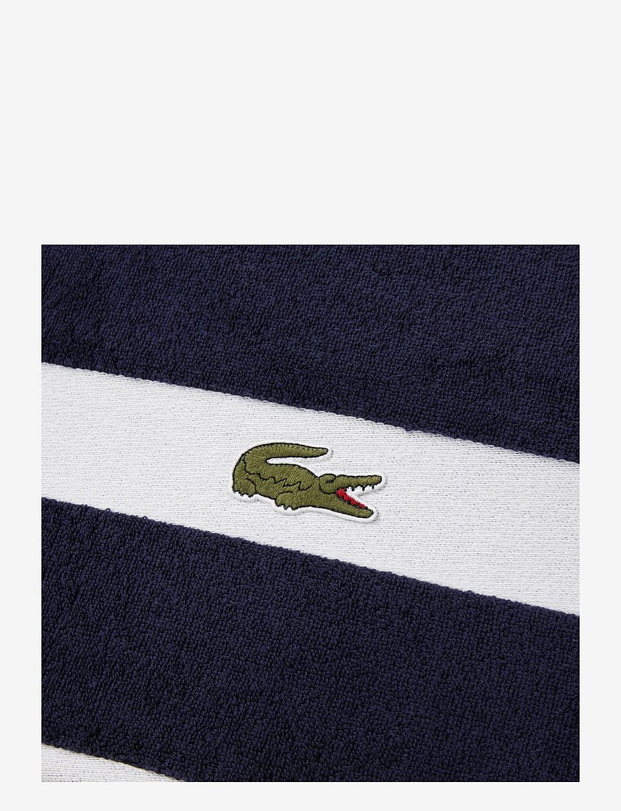 Lacoste Home - LCASUAL Bath sheet - badetücher - marine - 2