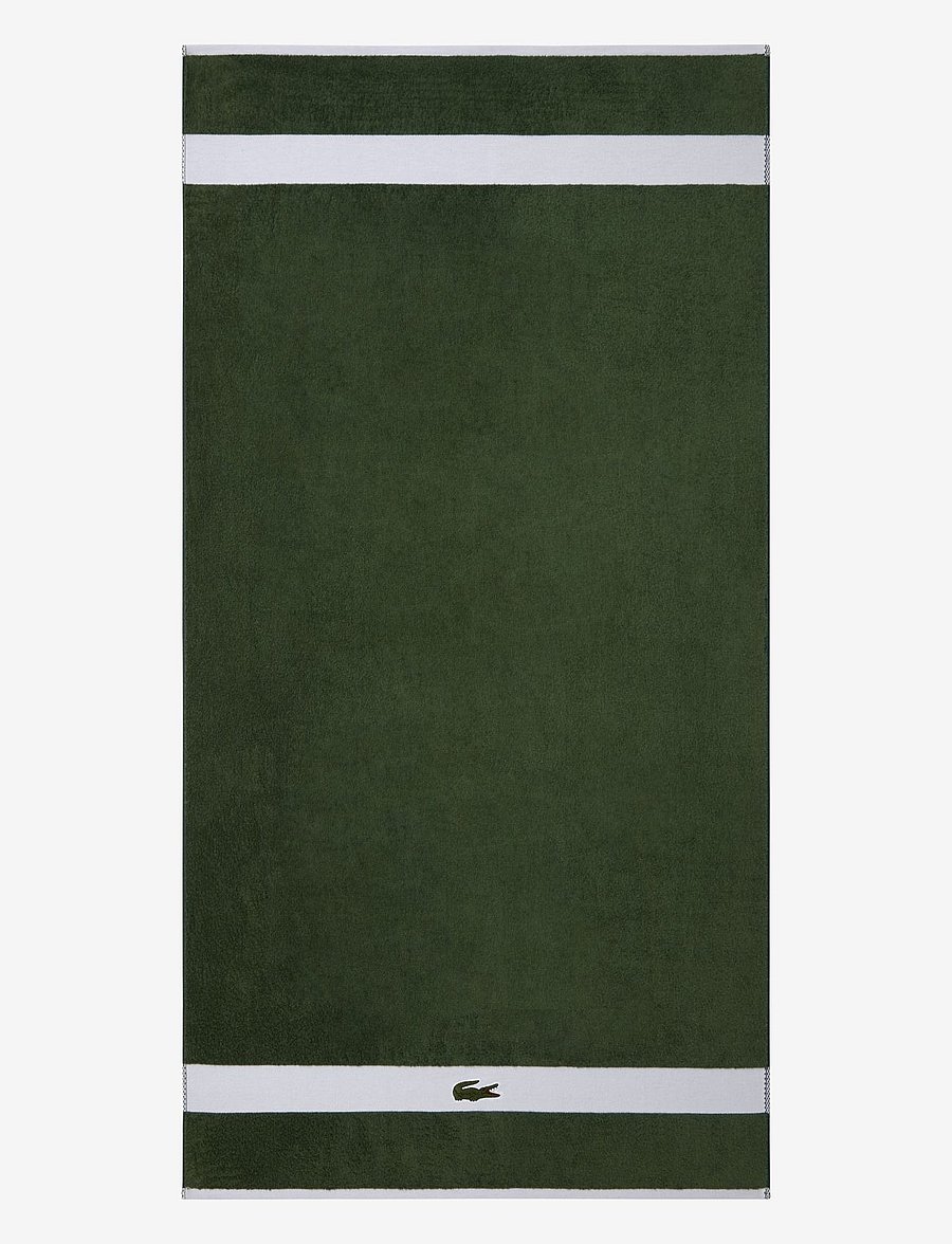 Lacoste Home - LCASUAL Bath towel - saunalinad - vert - 1