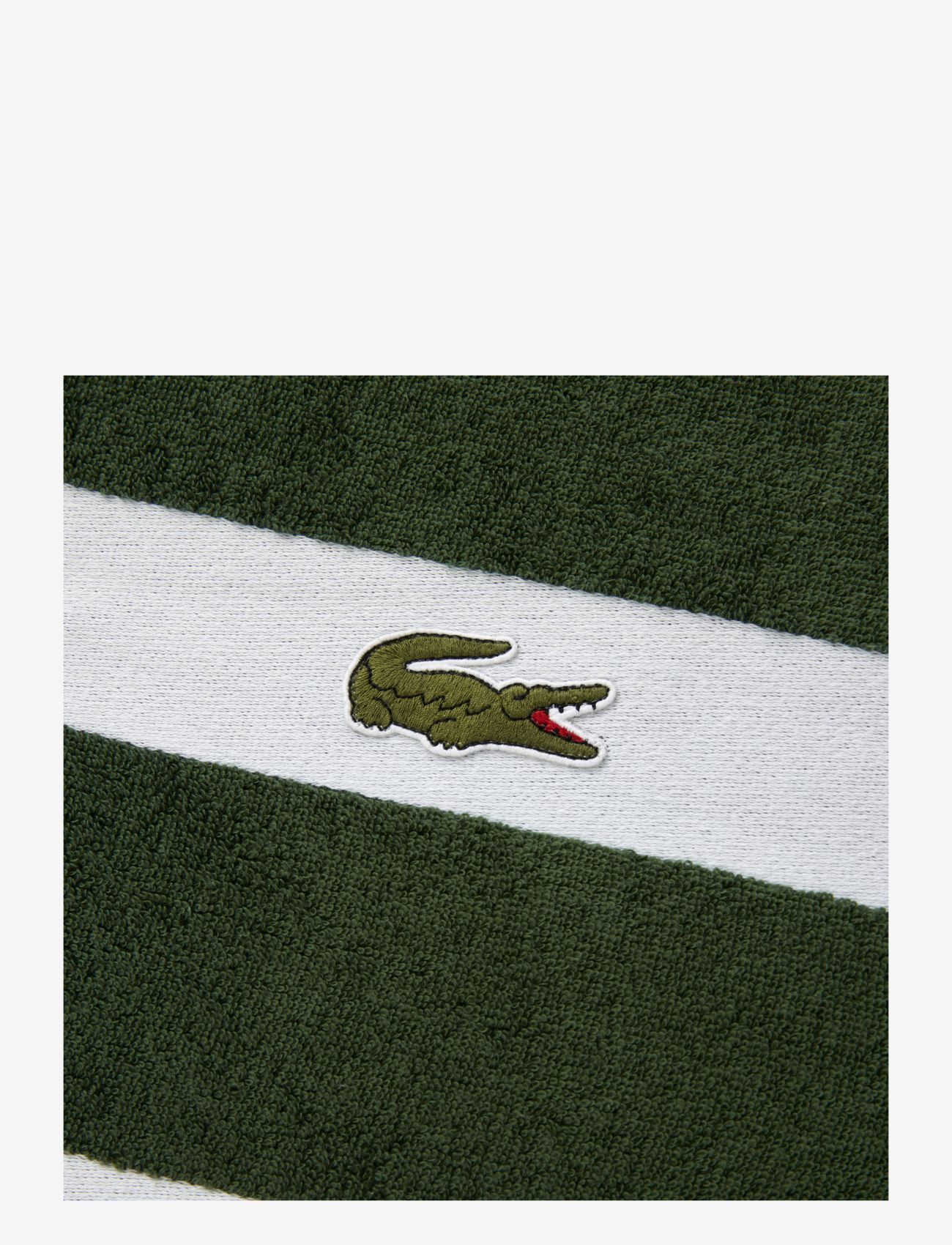 Lacoste Home - LCASUAL Bath towel - saunalinad - vert - 2