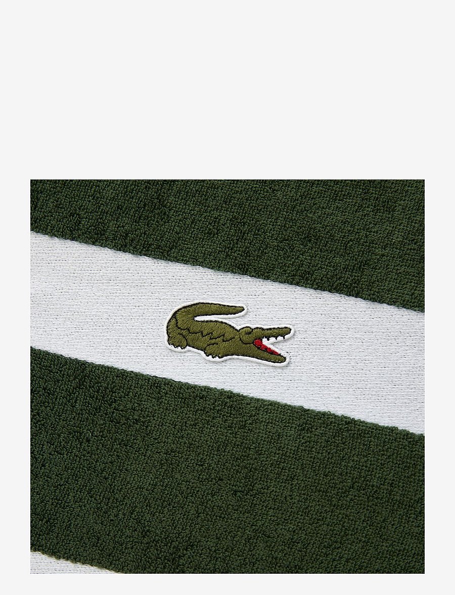 Lacoste Home - LCASUAL Bath towel - saunalinad - vert - 2