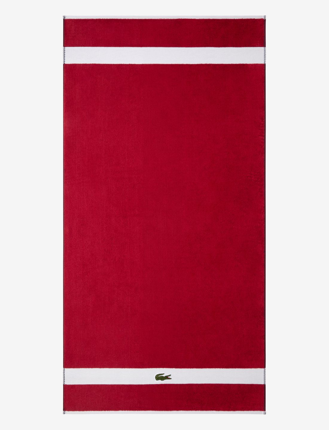 Lacoste Home - LCASUAL Bath towel - bath towels - rouge - 0